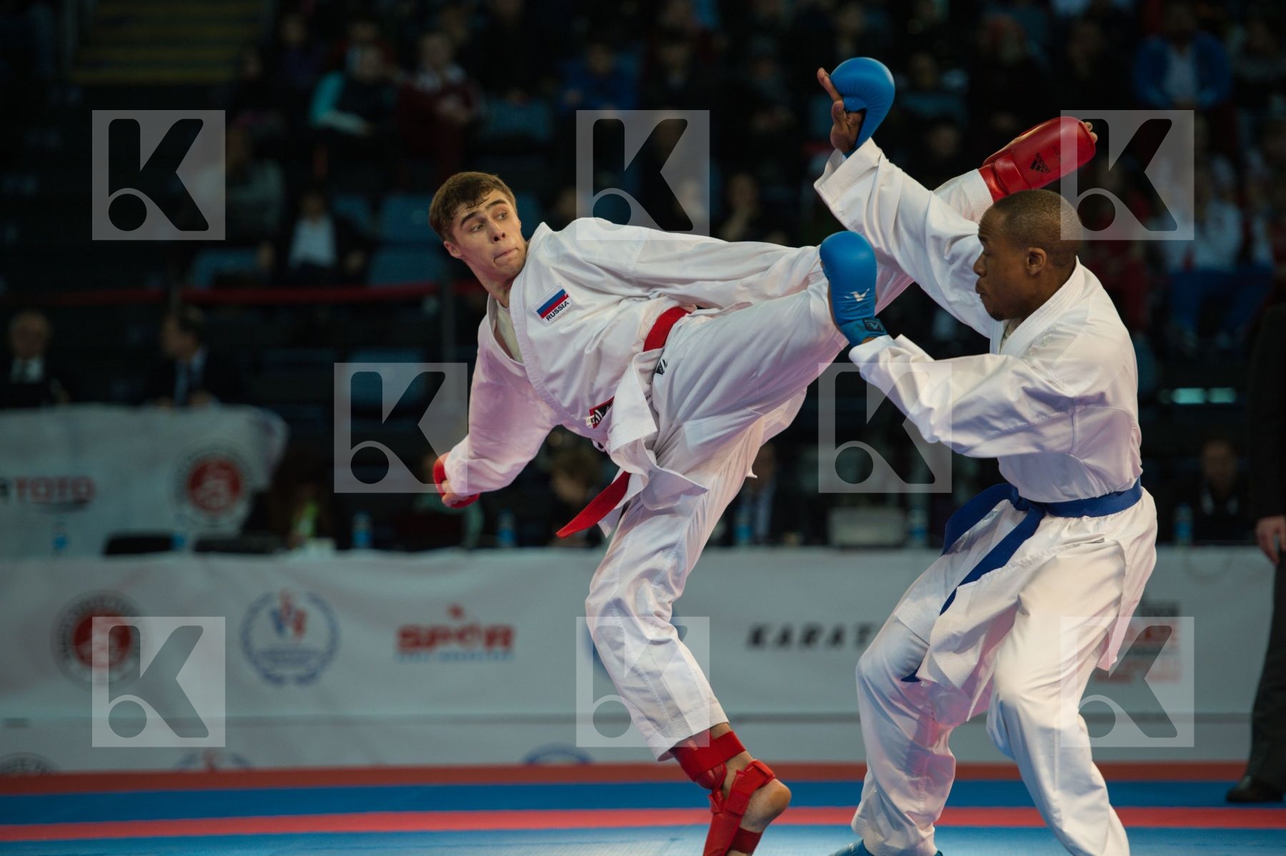 bronze match finals kumite male Netherlands Russian Federation t
