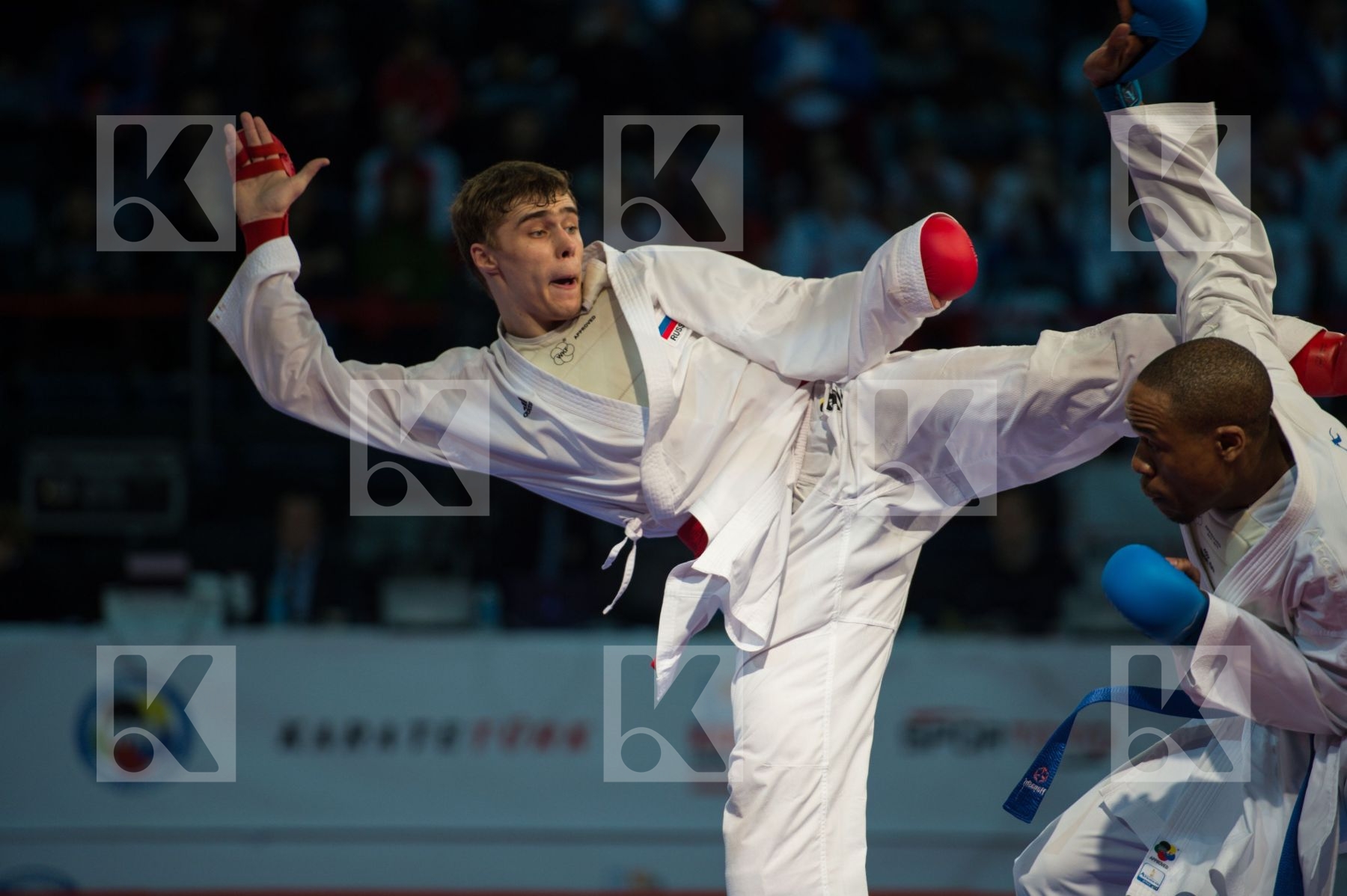 bronze match finals kumite male Netherlands Russian Federation t