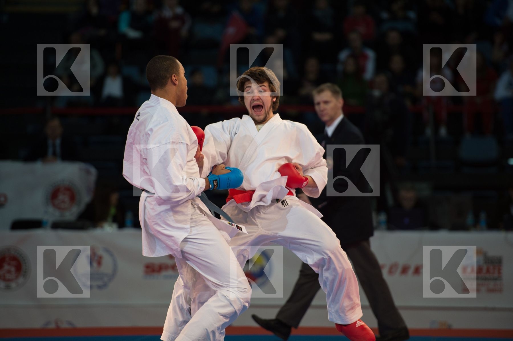 bronze match finals kumite male Netherlands Russian Federation t