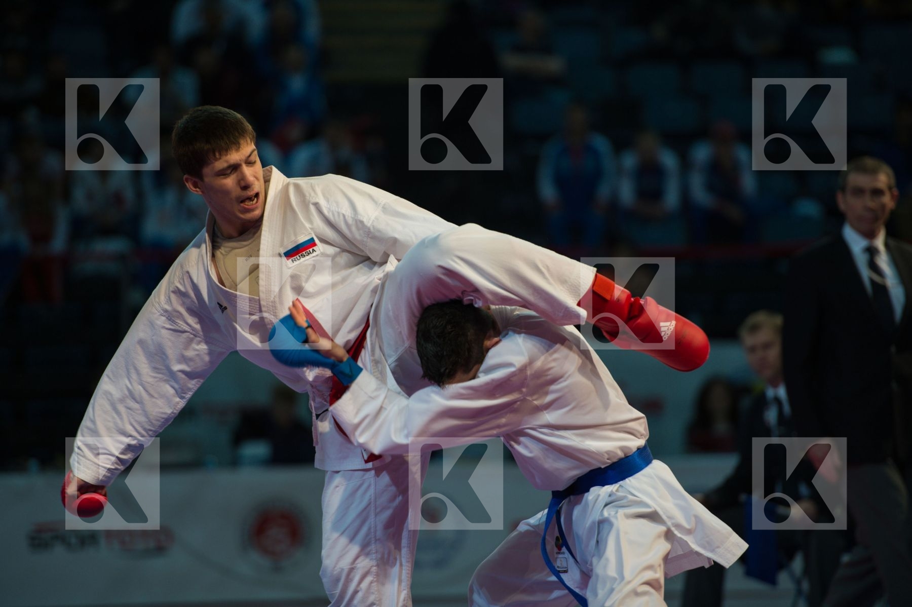 bronze match finals kumite male Netherlands Russian Federation t