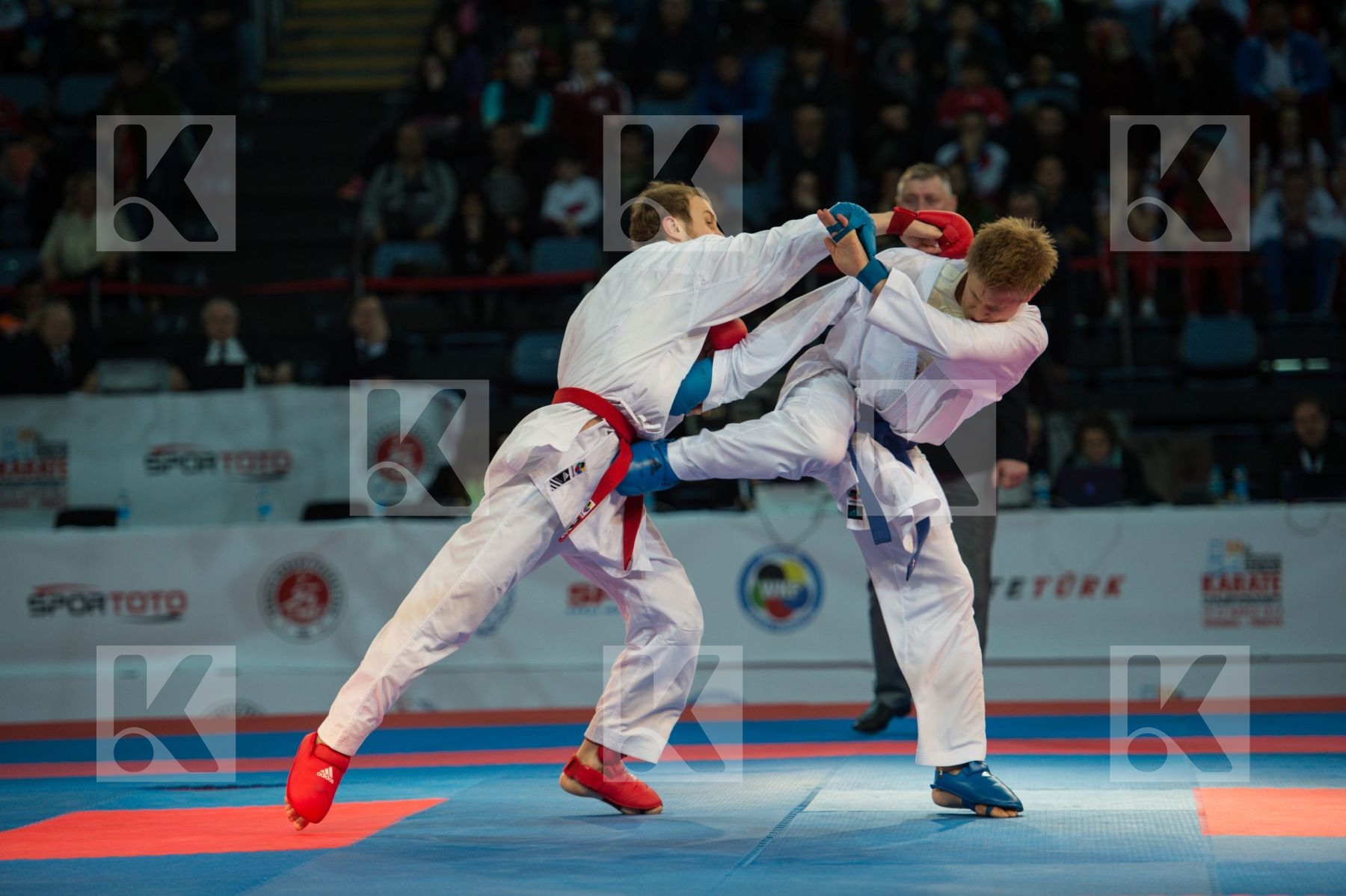 bronze match finals kumite male Netherlands Russian Federation t