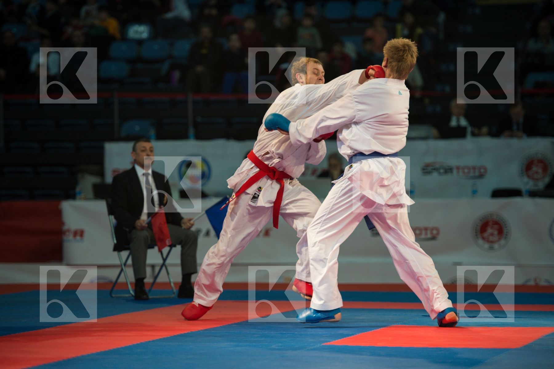 bronze match finals kumite male Netherlands Russian Federation t