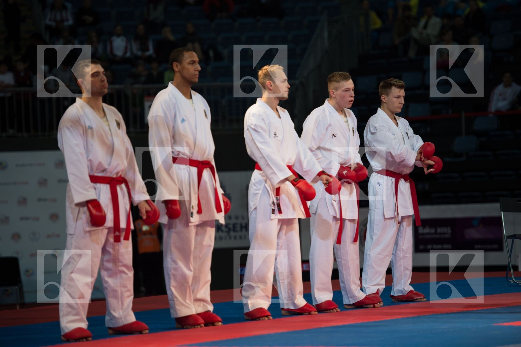 bronze match Germany kumite male team