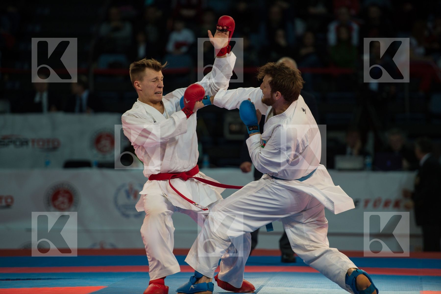 Azerbaijan bronze match Germany kumite male team