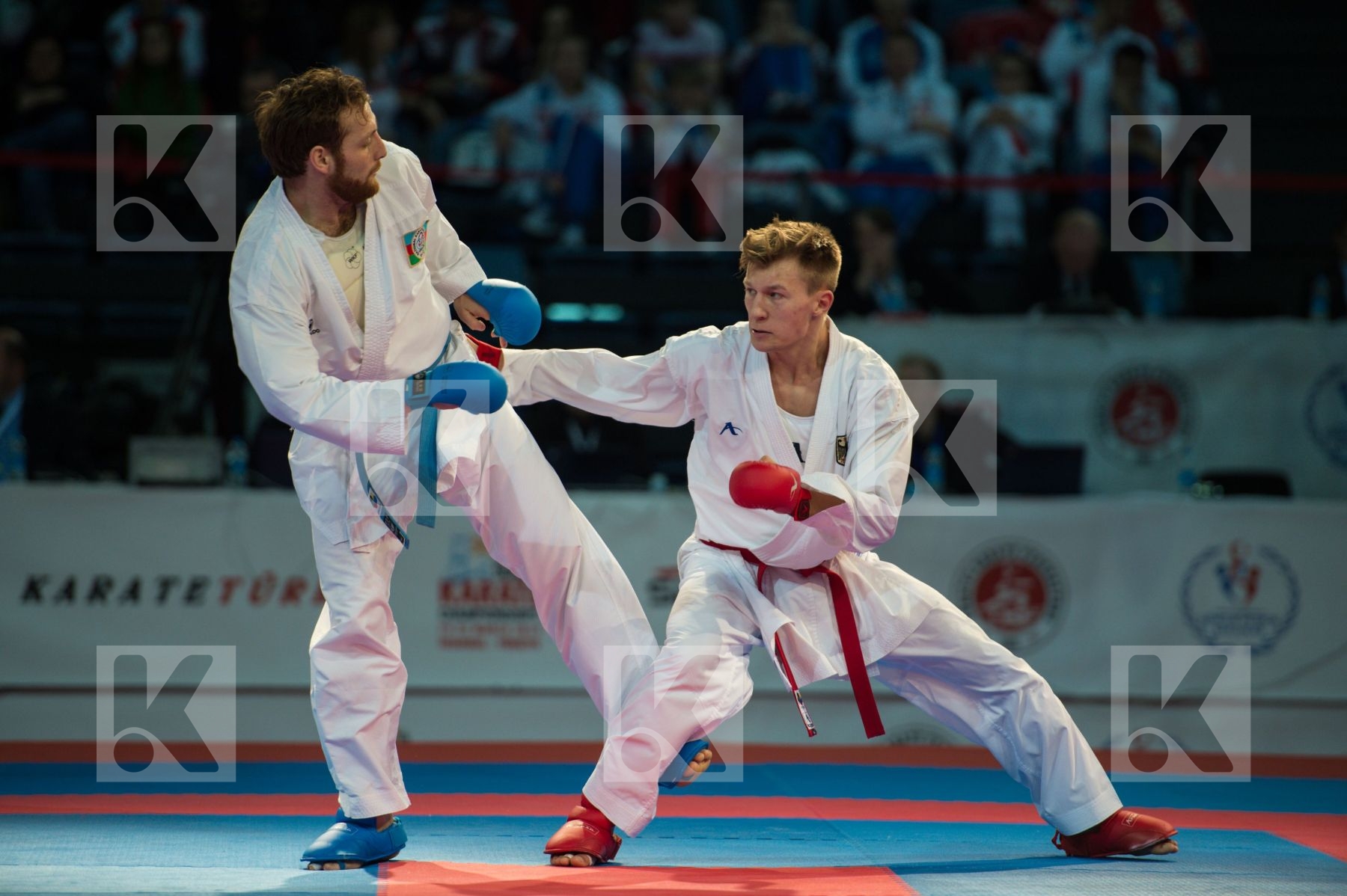 Azerbaijan bronze match Germany kumite male team