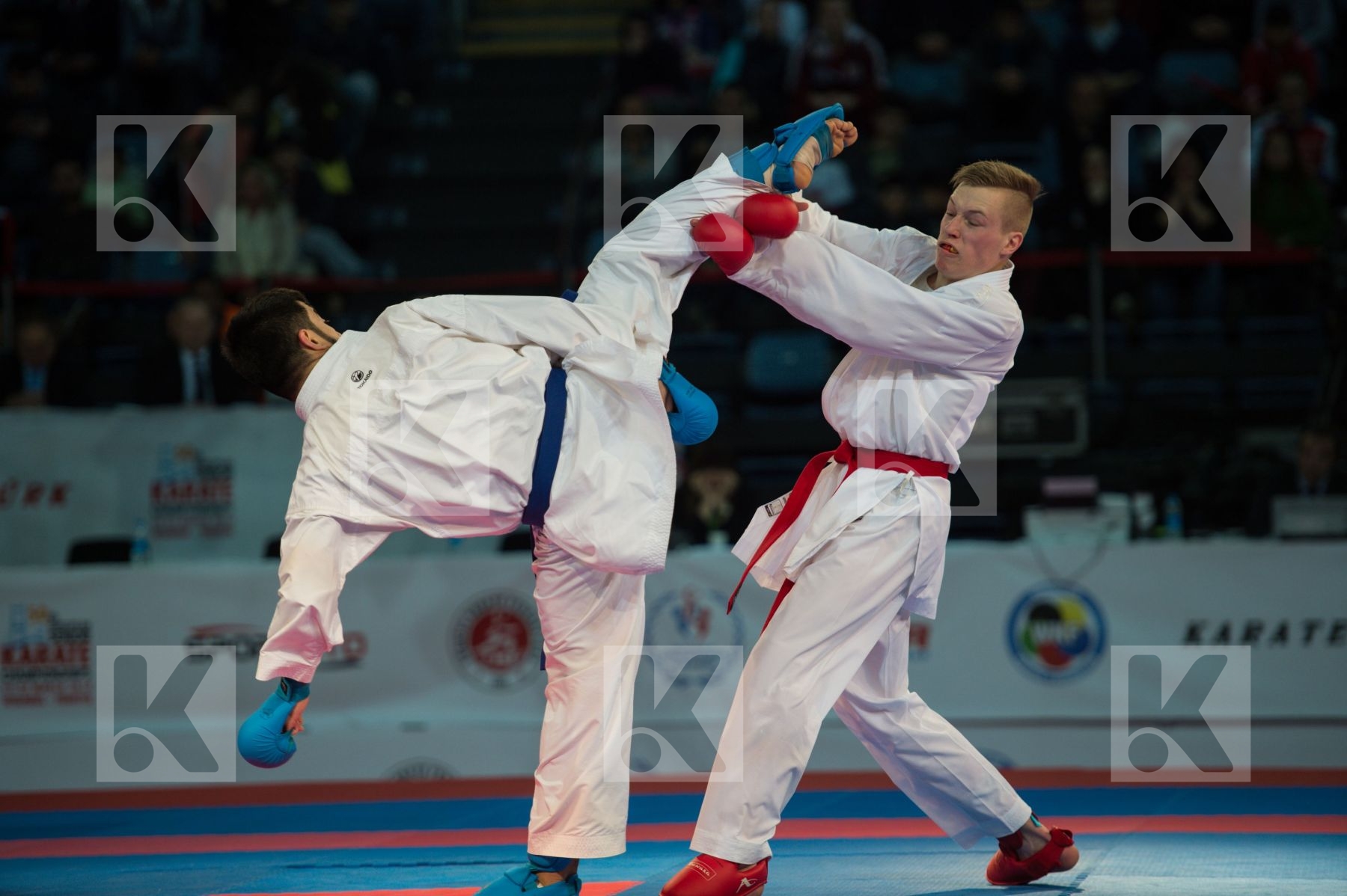 Azerbaijan bronze match Germany kumite male team