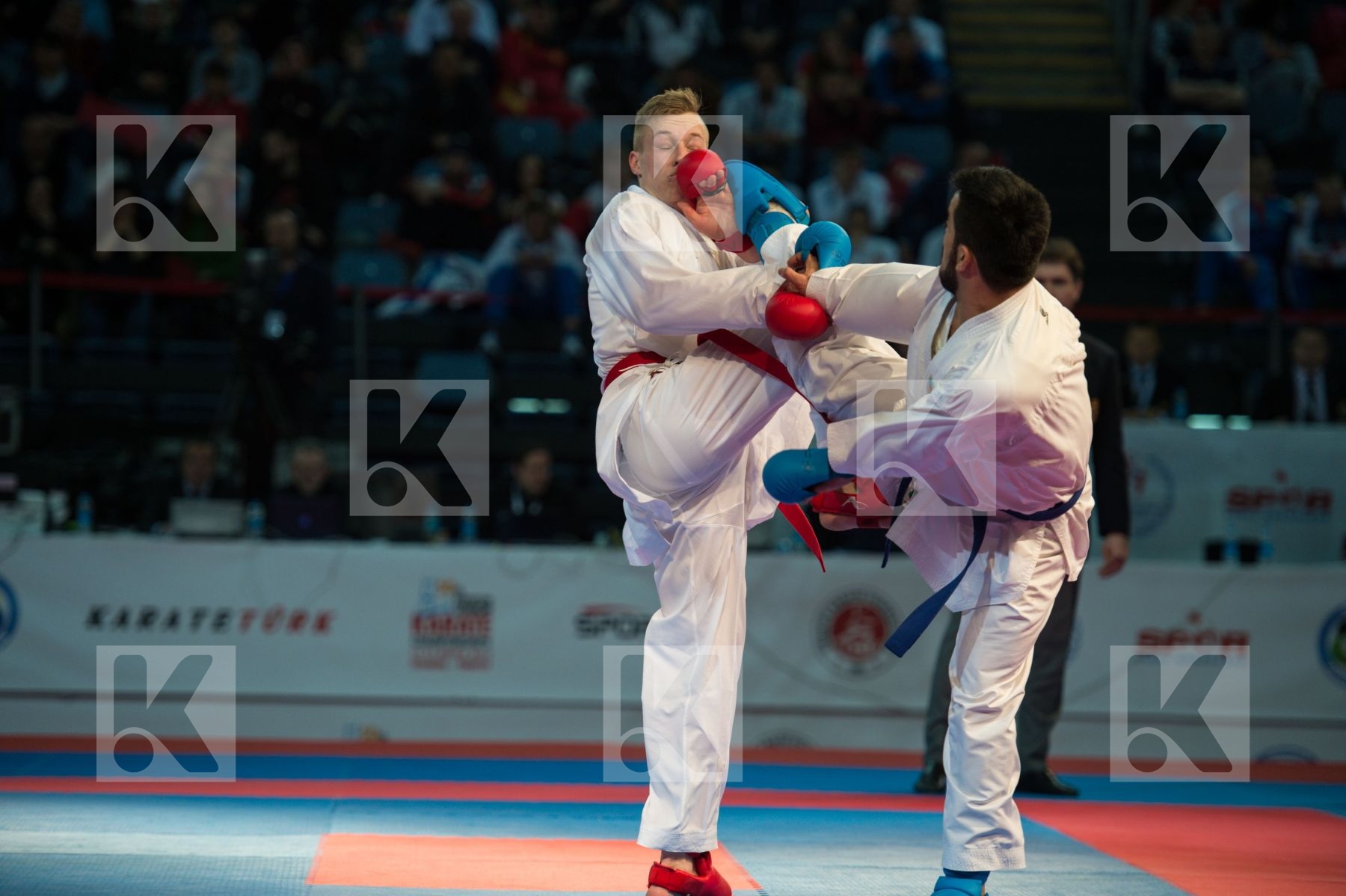 Azerbaijan bronze match Germany kumite male team