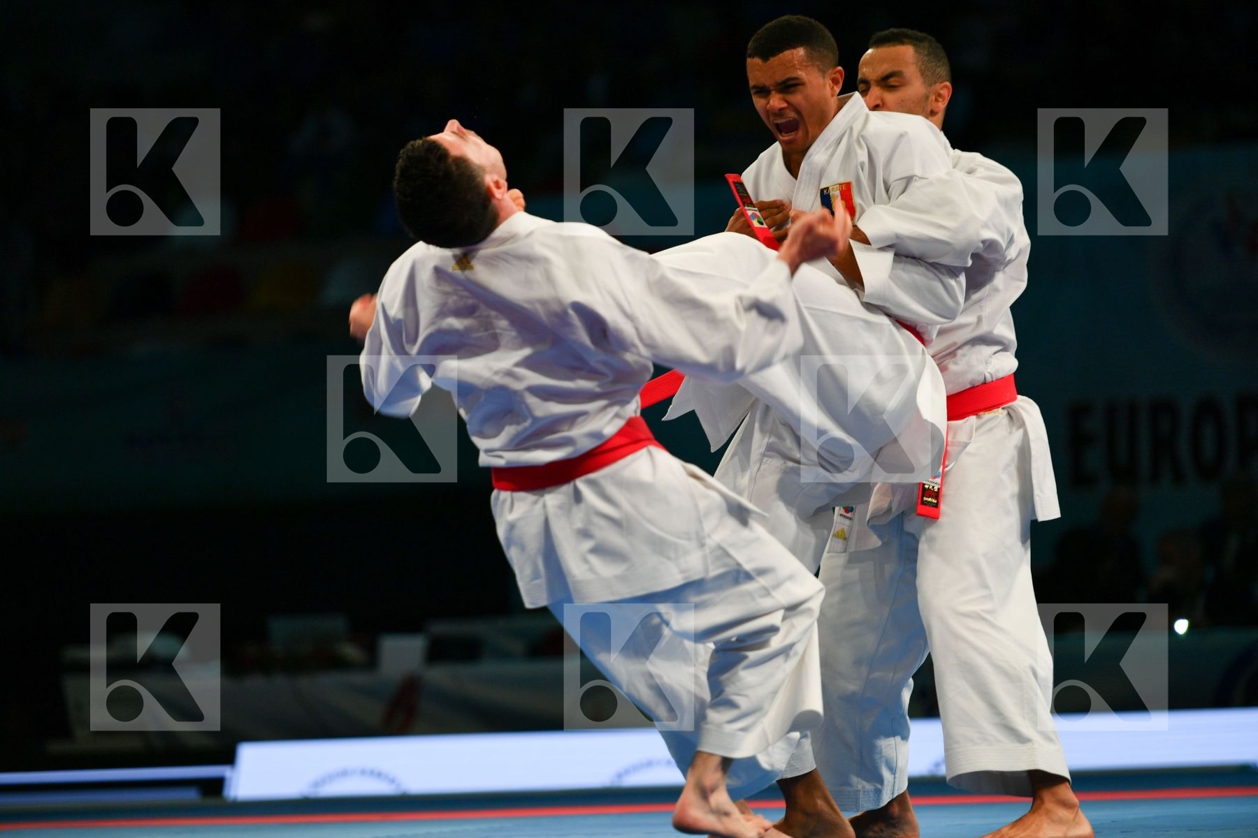 France France France Kanku sho Male team kata