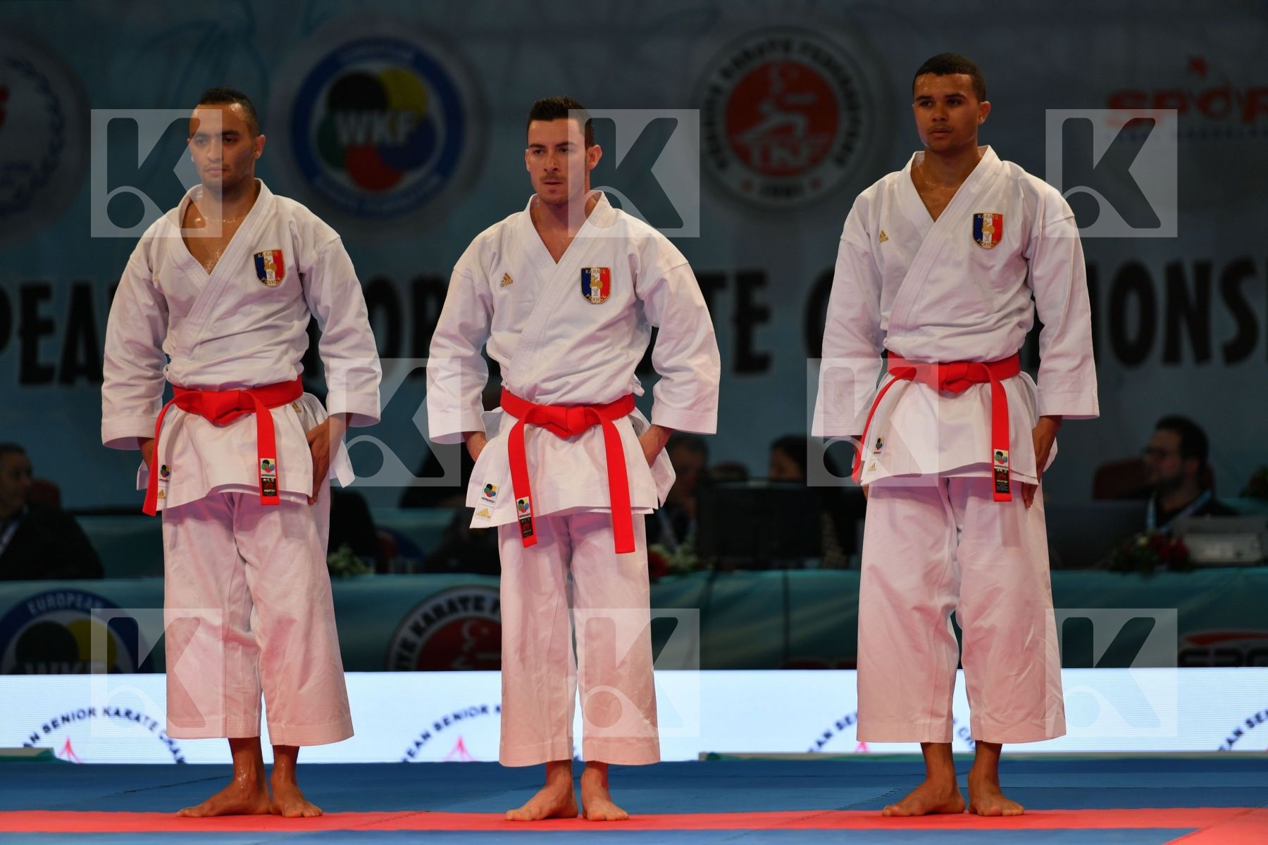 France France France Kanku sho Male team kata