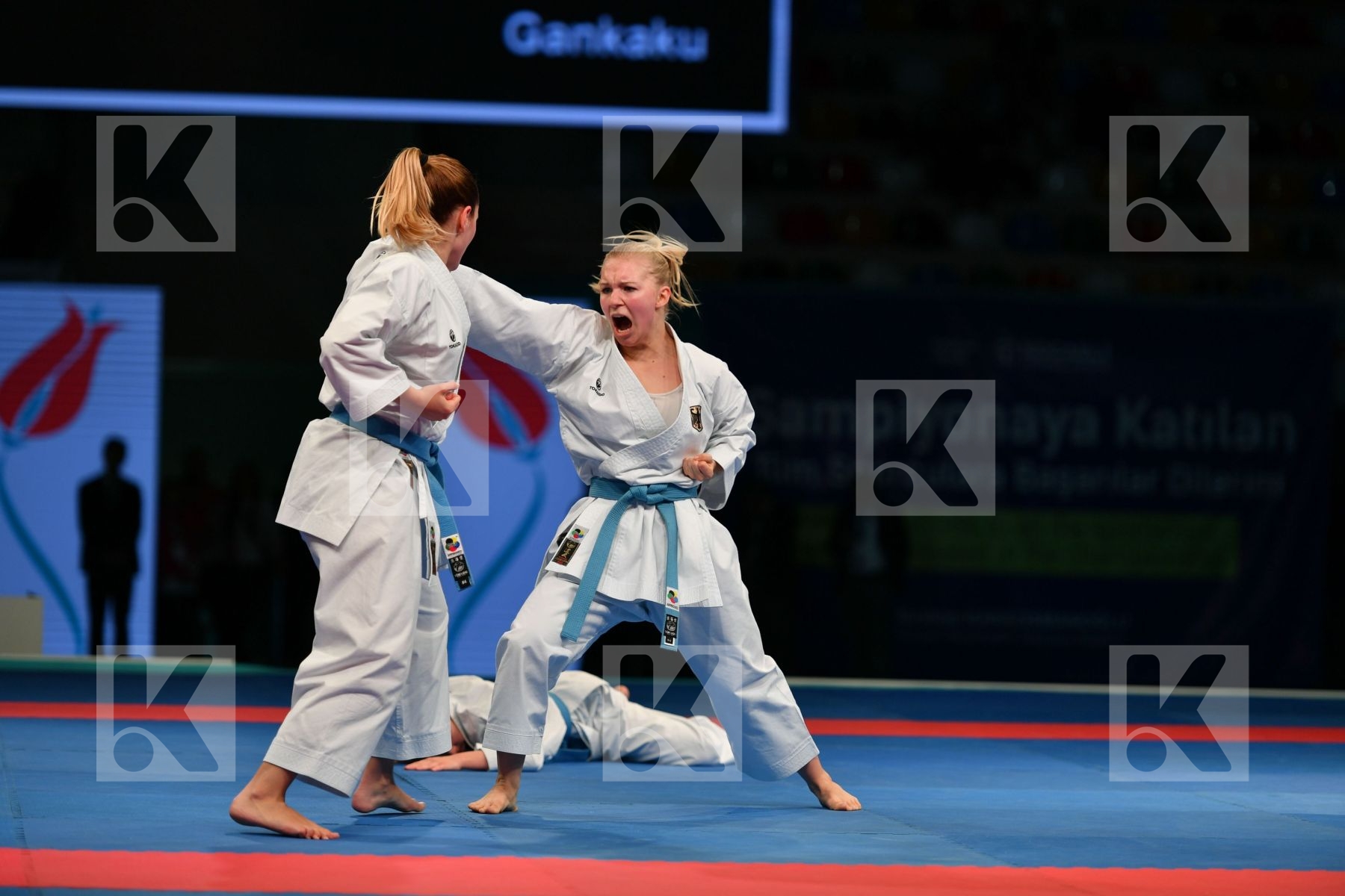 Female team kata Gankaku Germany Germany Germany