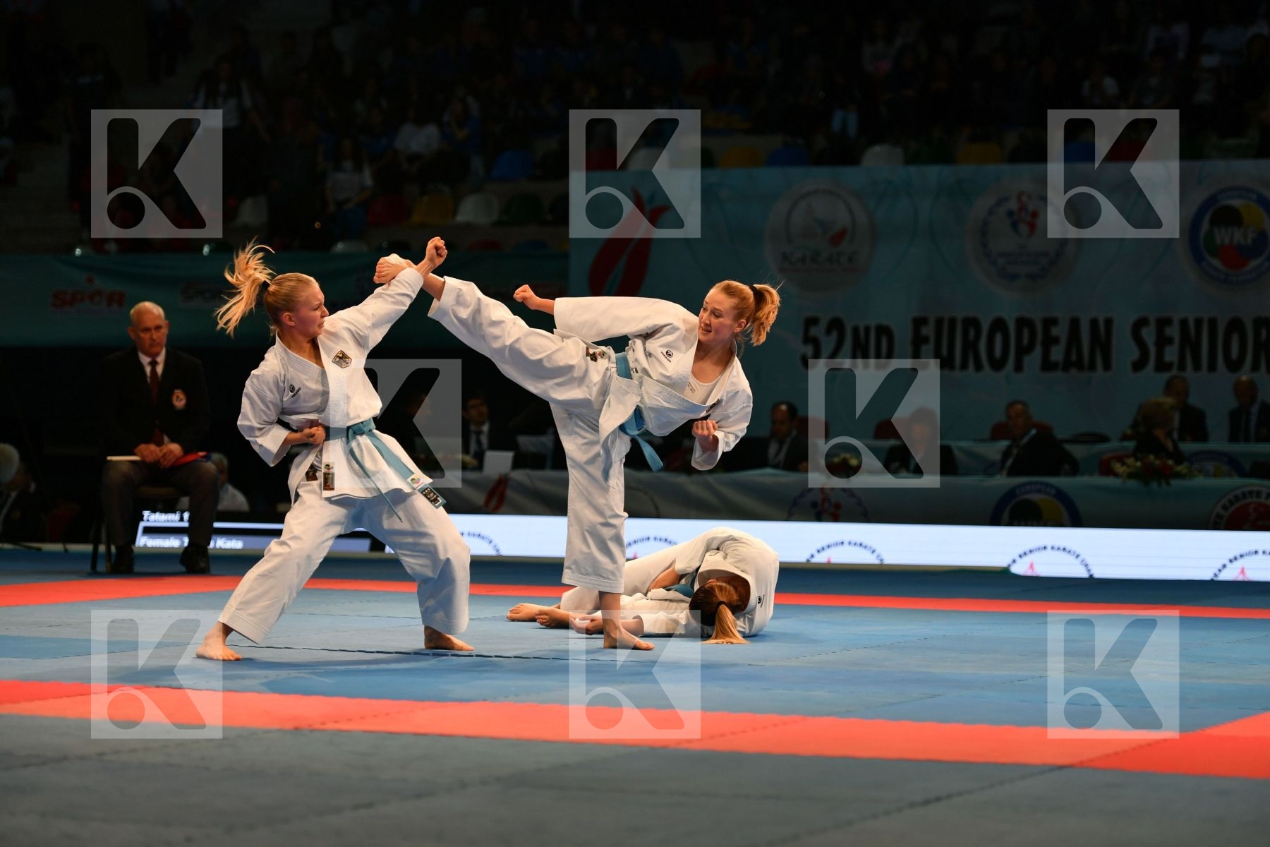 Female team kata Gankaku Germany Germany Germany