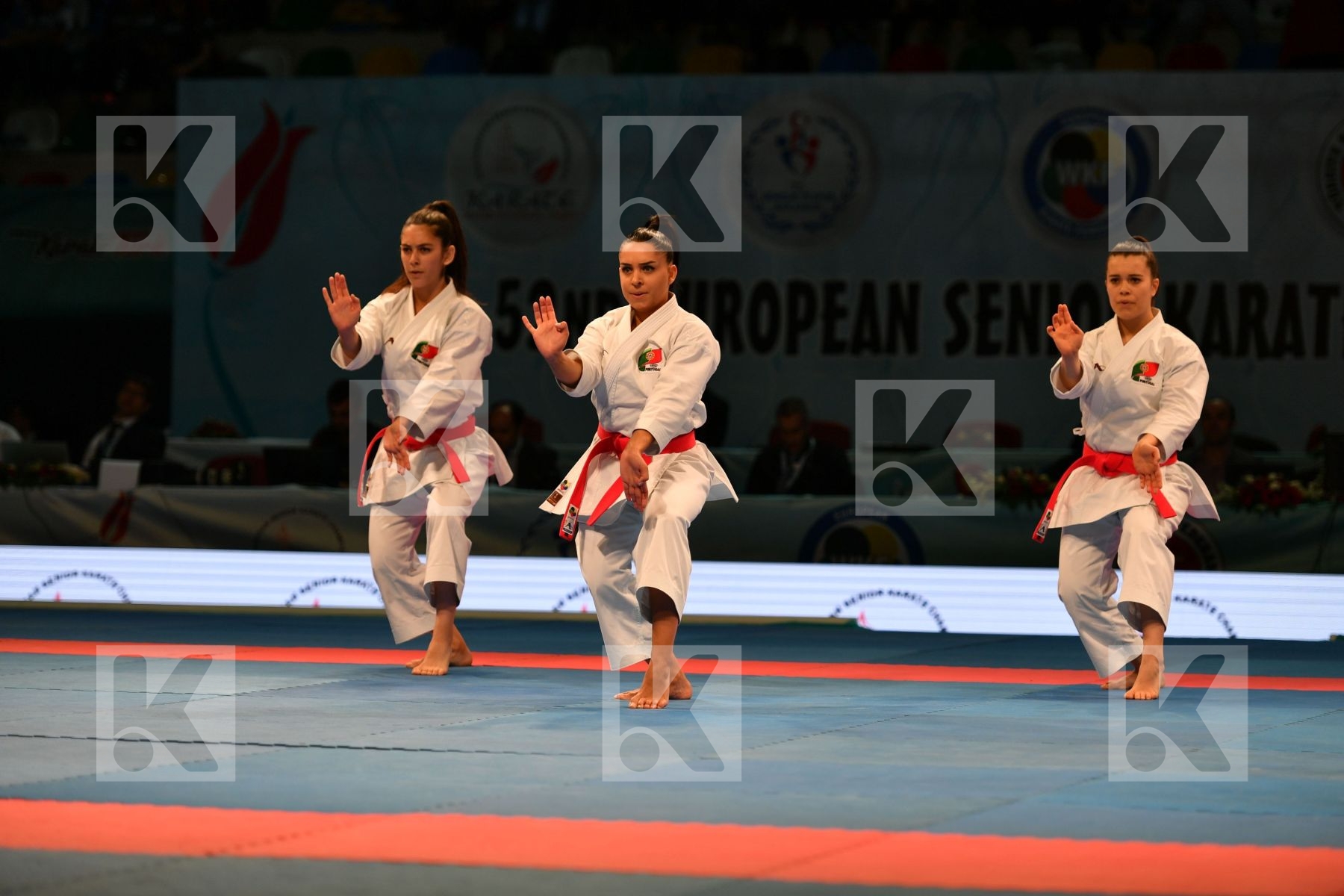 Female team kata Kururunfa Portugal Portugal Portugal