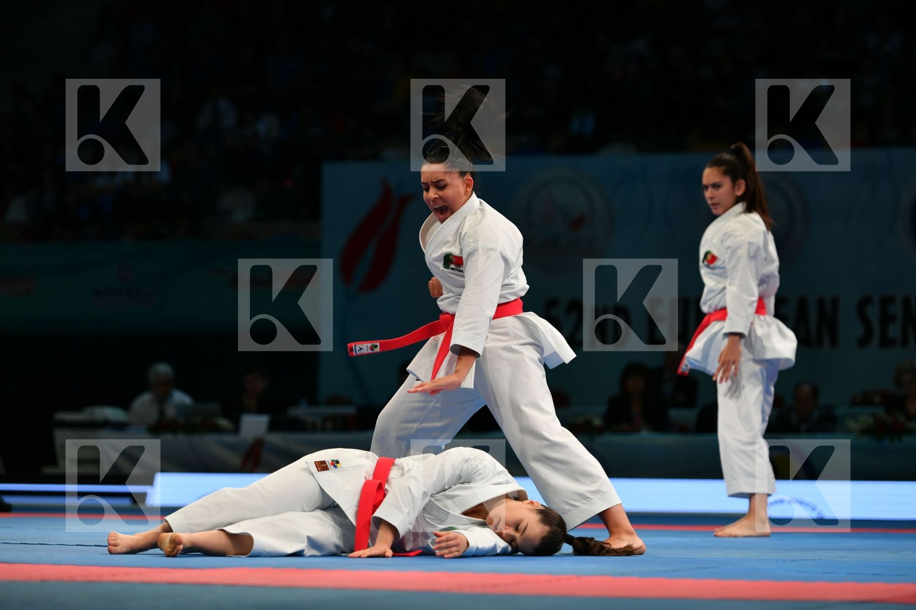 Female team kata Kururunfa Portugal Portugal Portugal