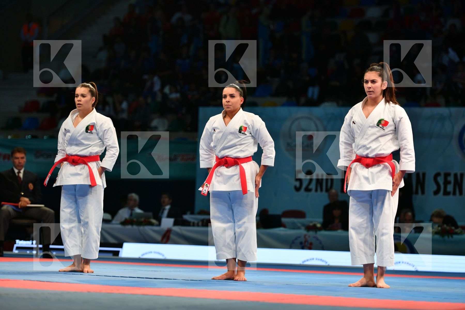 Female team kata Kururunfa Portugal Portugal Portugal