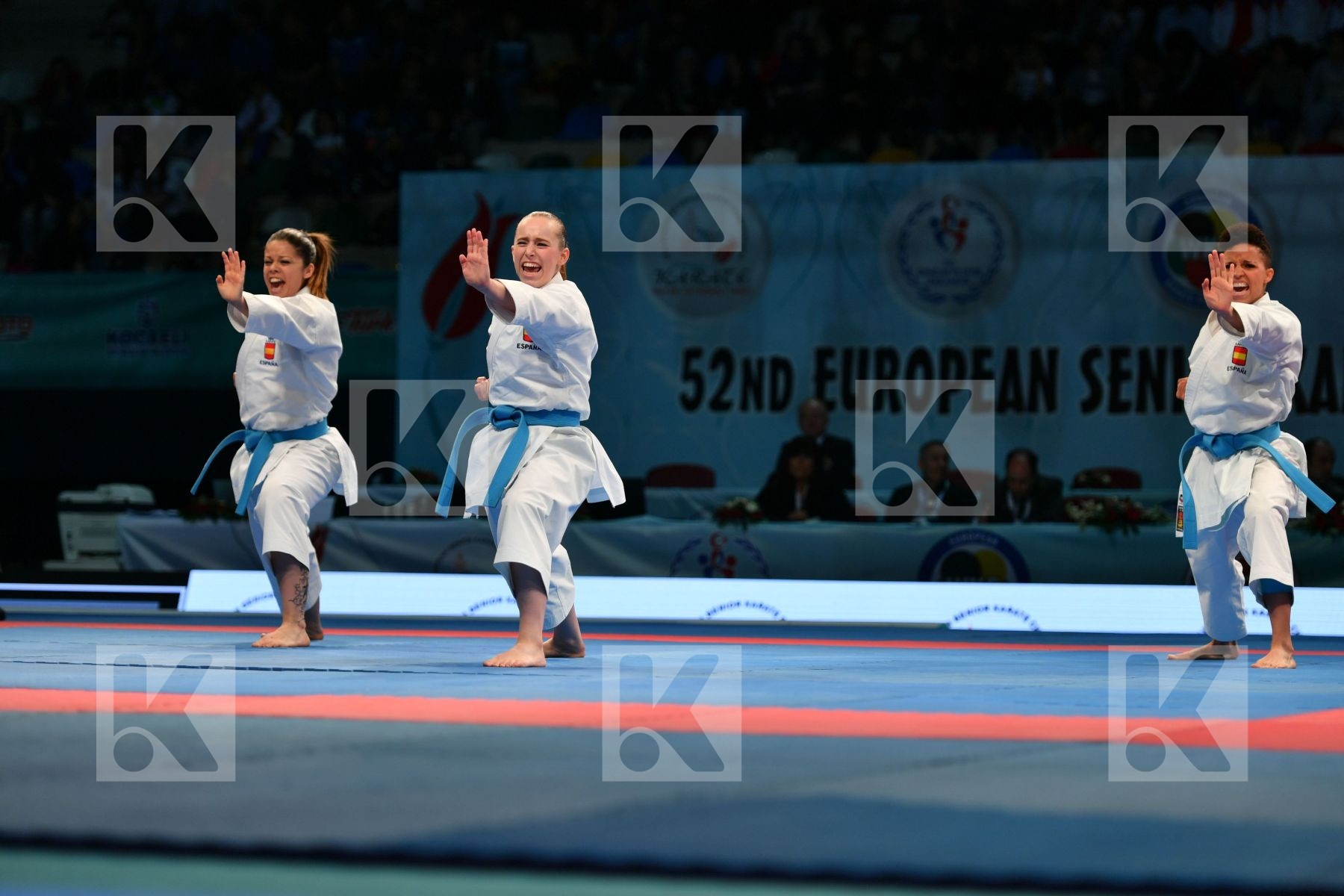 Female team kata Paiku Spain Spain Spain