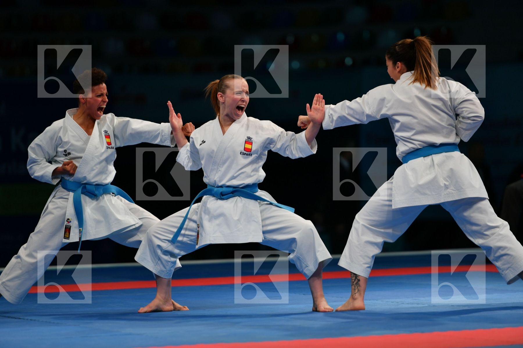 Female team kata Paiku Spain Spain Spain