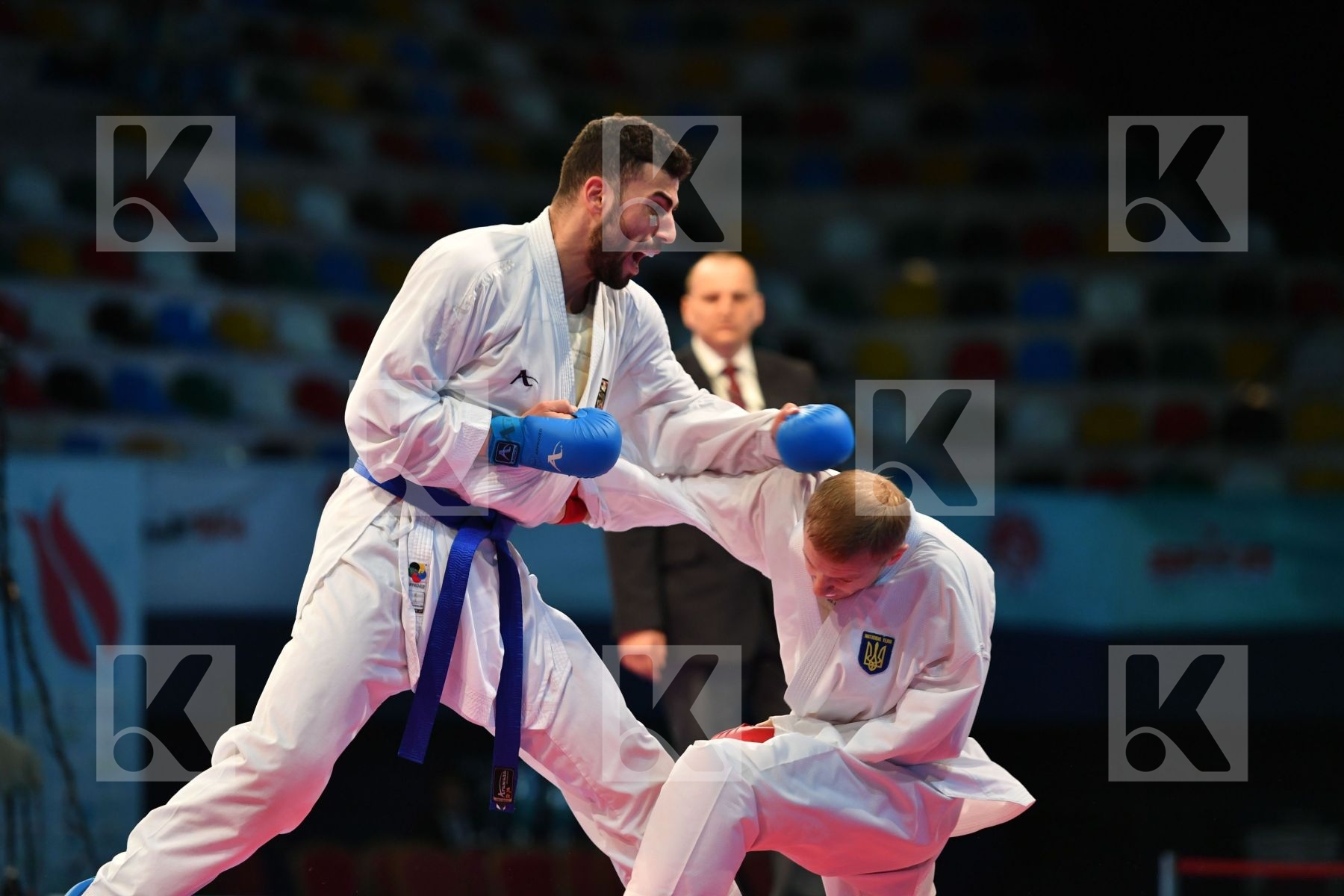 Germany Germany Germany Male team kumite Ukraine Ukraine Ukraine