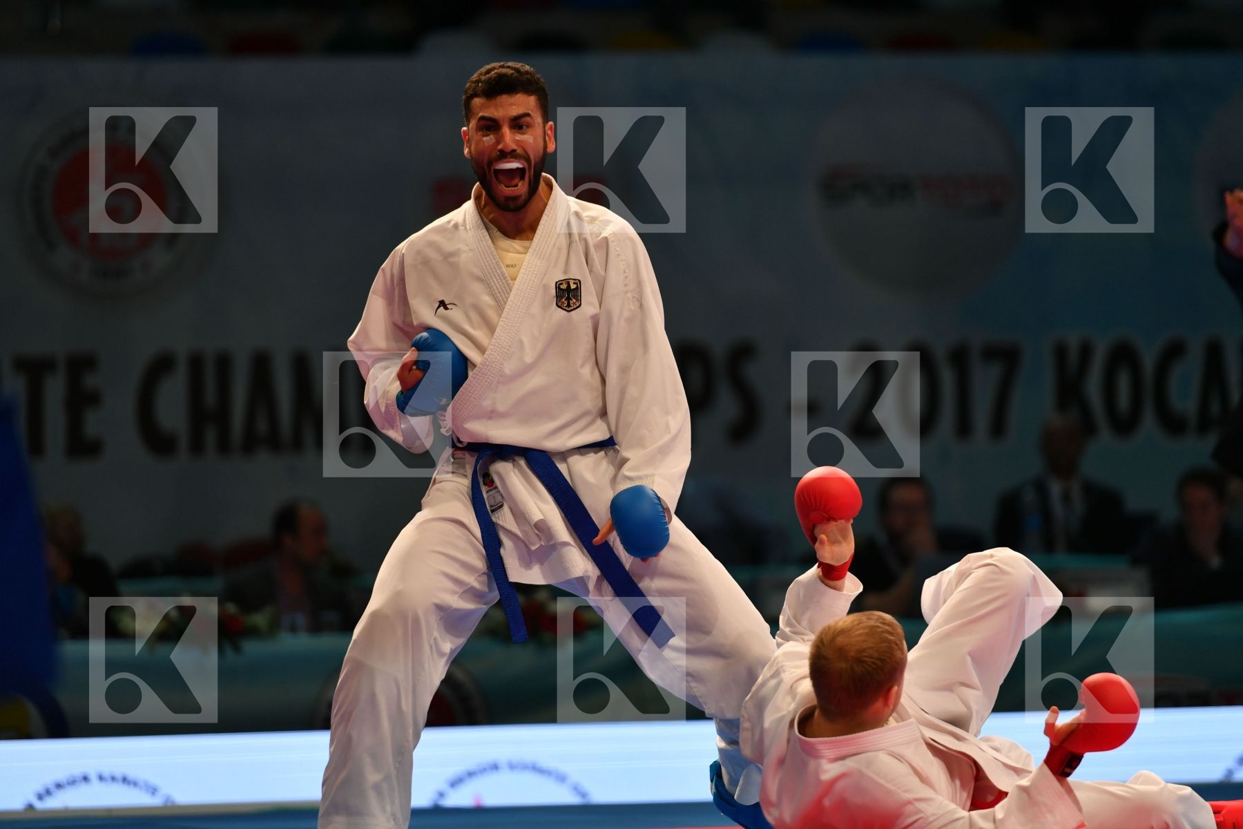 Germany Germany Germany Male team kumite Ukraine Ukraine Ukraine