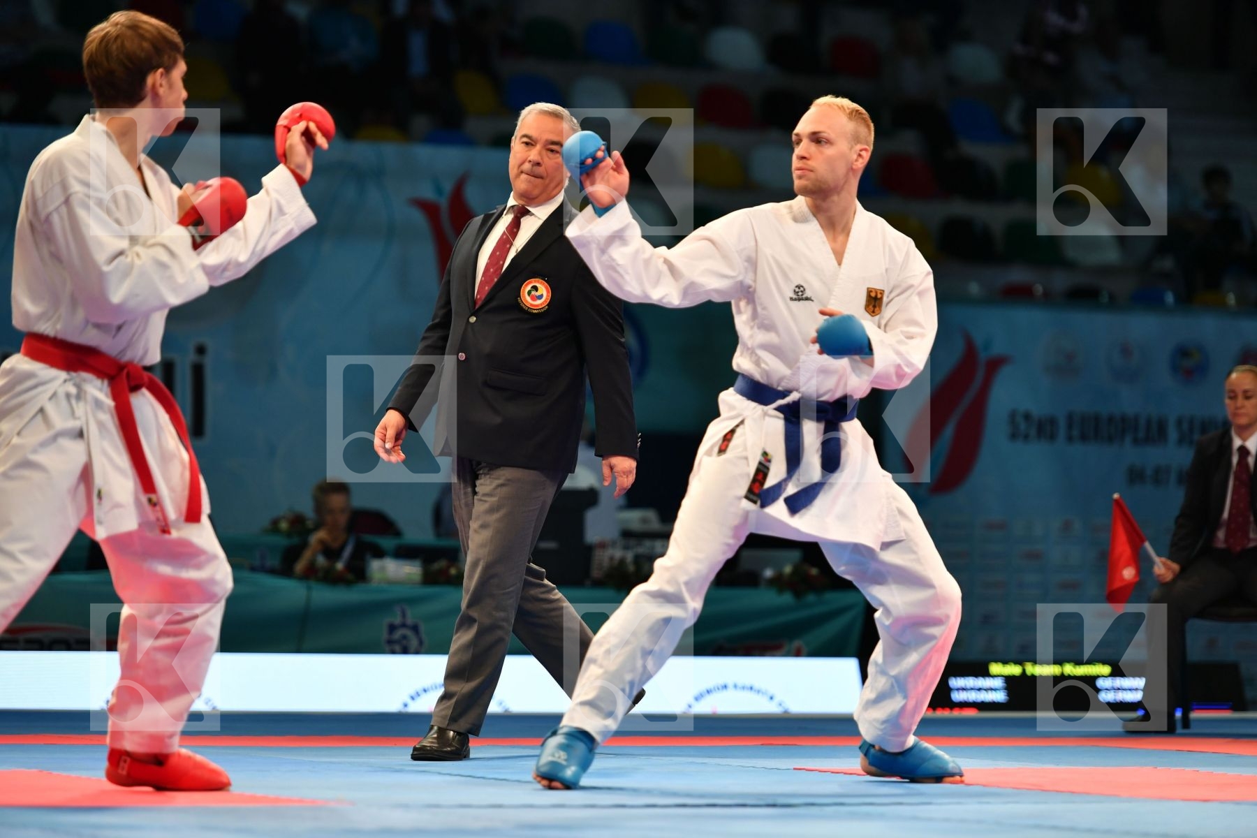 Germany Germany Germany Male team kumite Ukraine Ukraine Ukraine