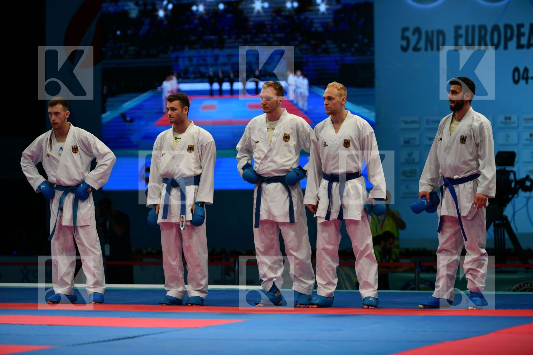 Germany Germany Germany Male team kumite Ukraine Ukraine Ukraine