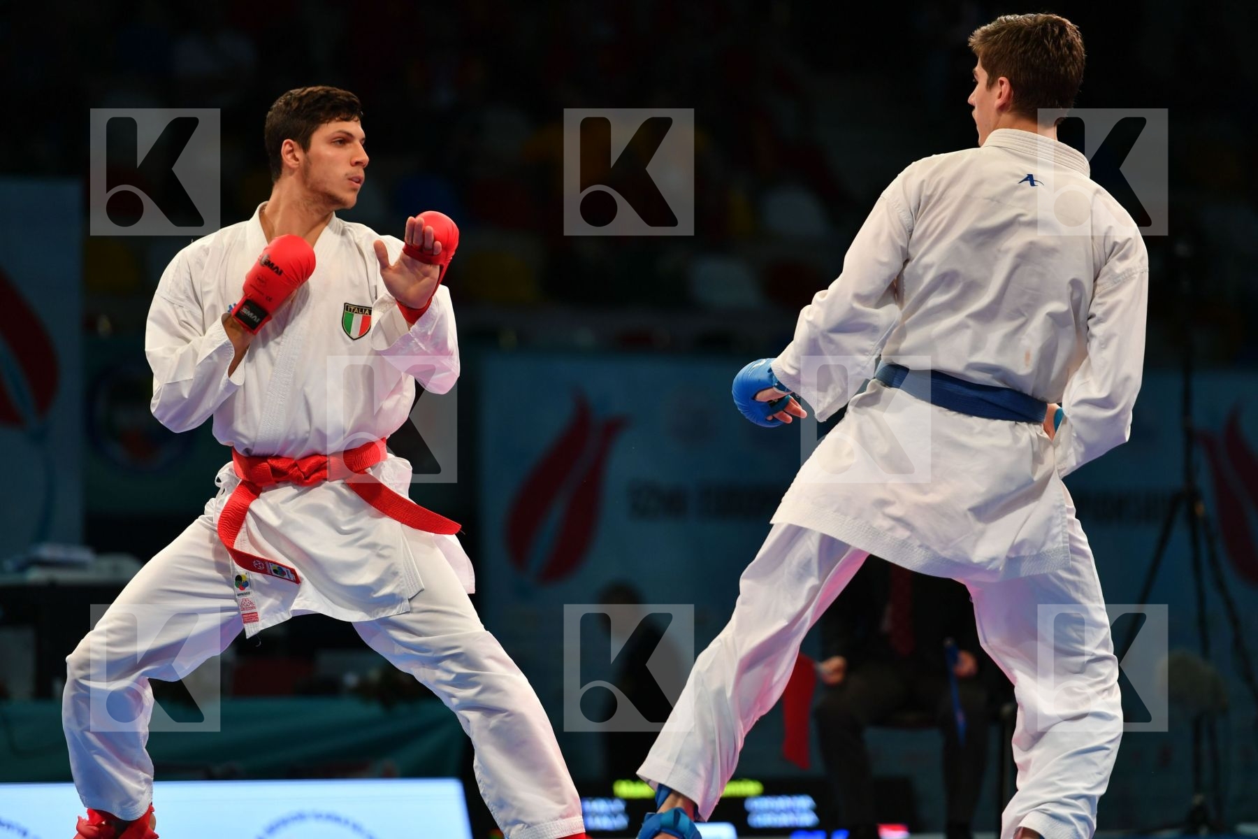 Croatia Croatia Croatia Italy Italy Italy Male team kumite