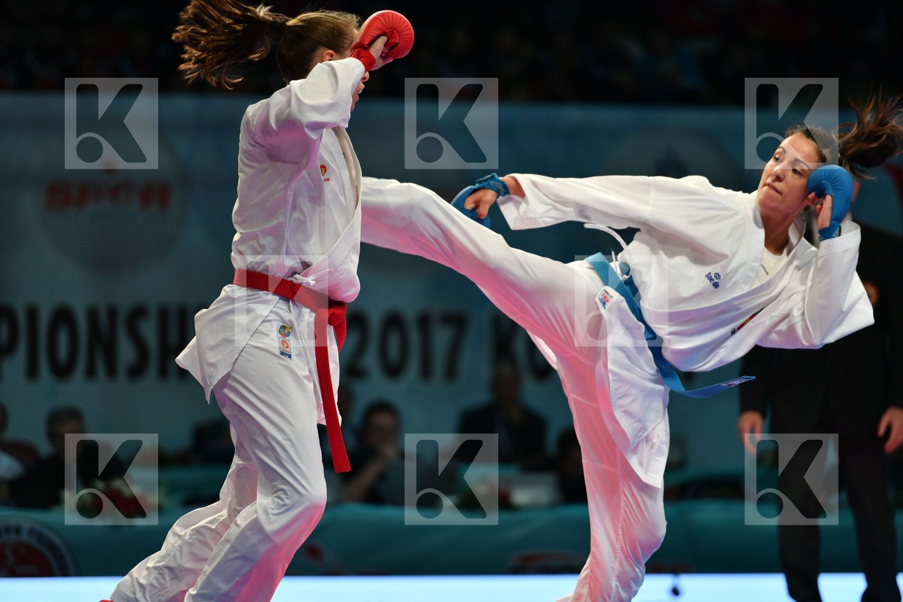 Cvrkota Sanja Female kumite -68 kg Serbia Spain Vizcaino gonzale