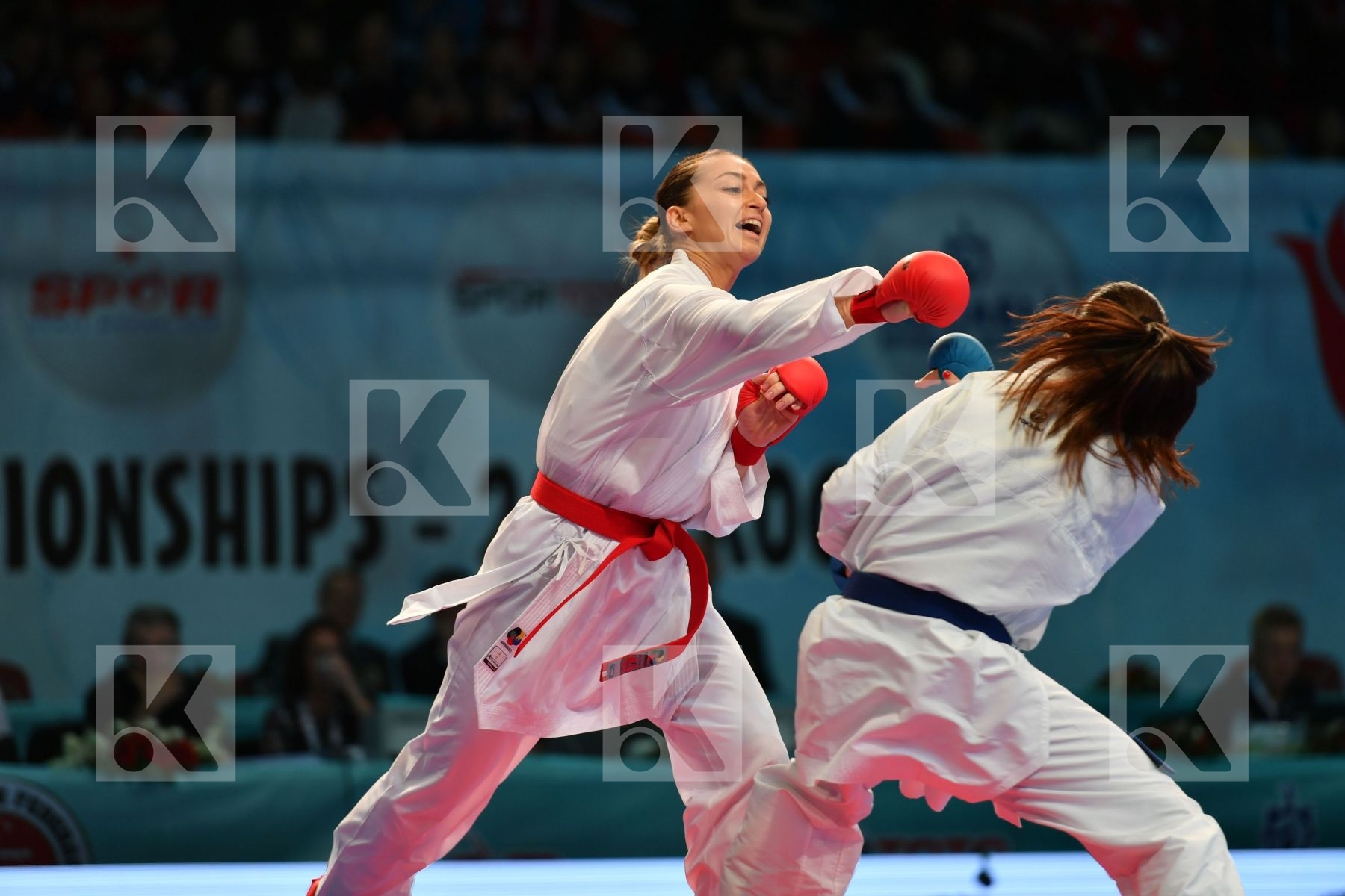 Burucu Hafsa seyda Female kumite -68 kg Quirici Elena Switzerlan