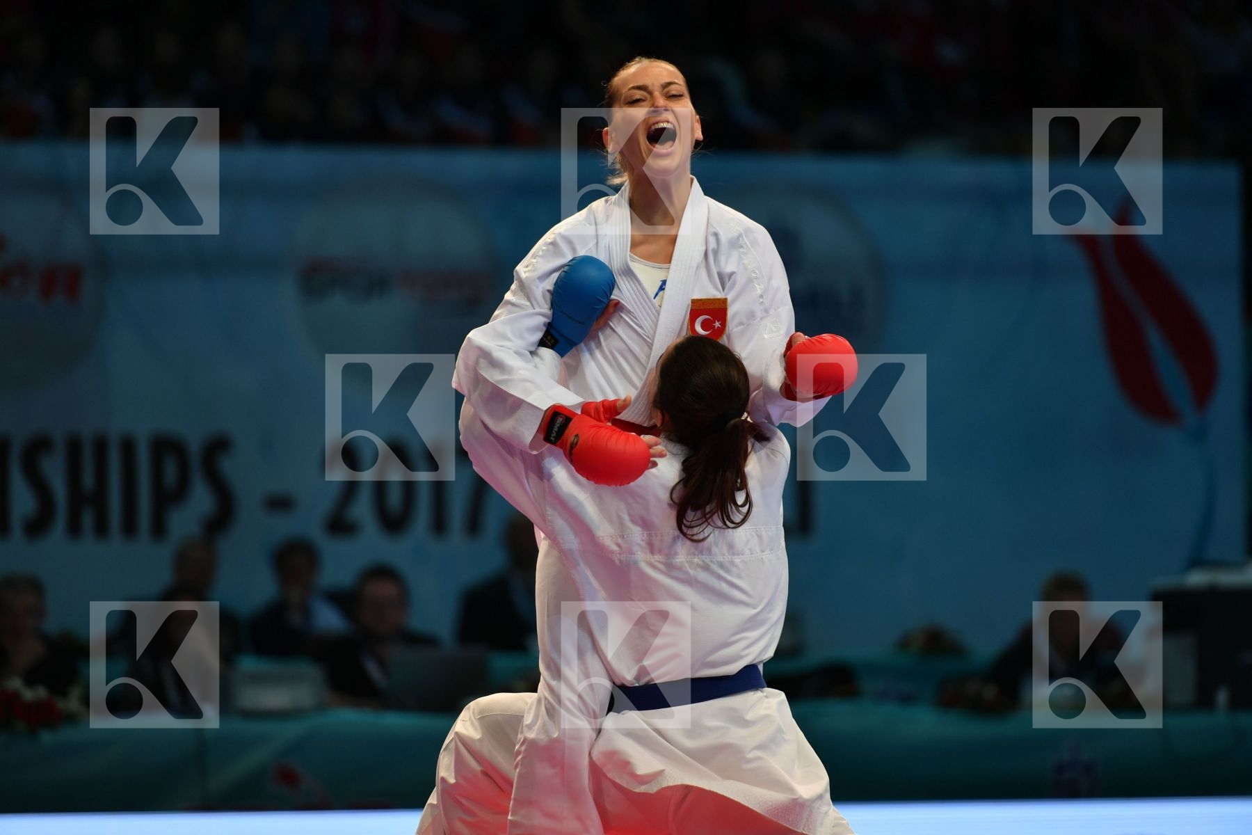 Burucu Hafsa seyda Female kumite -68 kg Quirici Elena Switzerlan