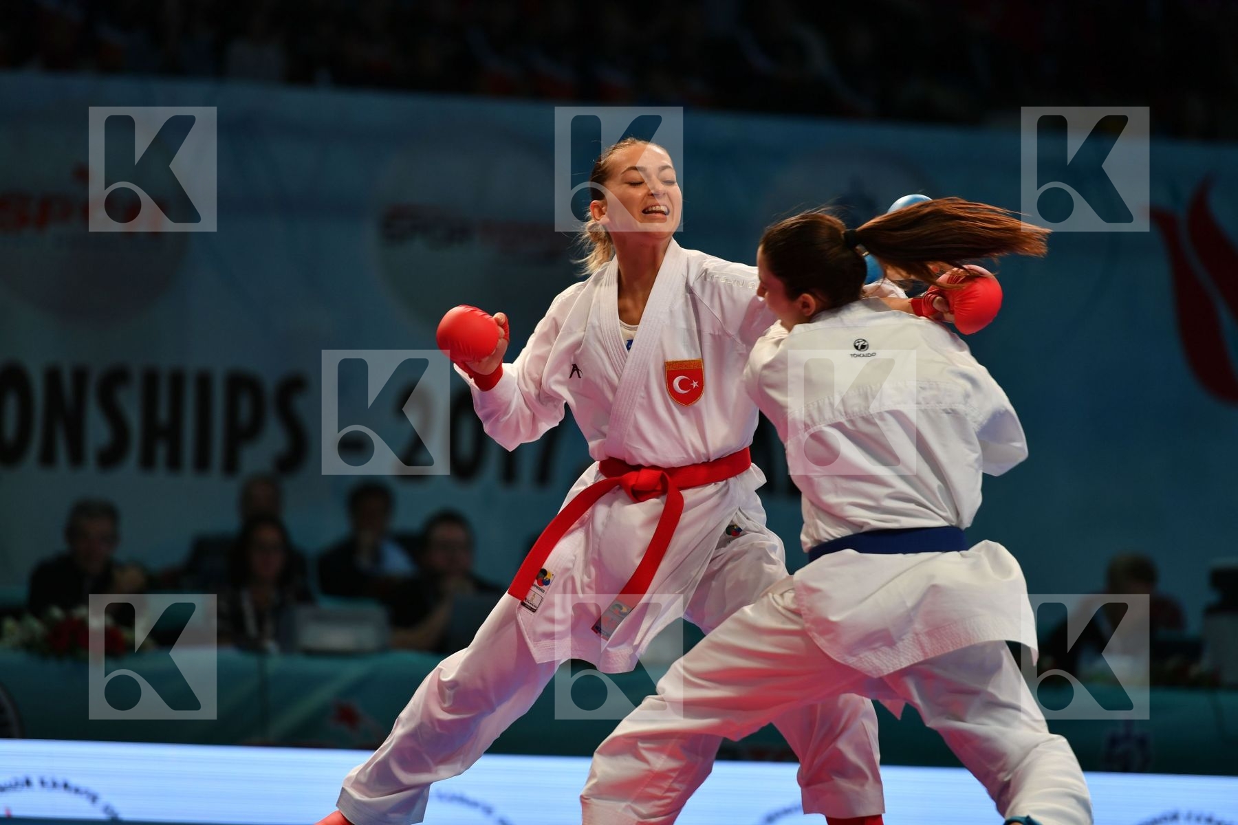 Burucu Hafsa seyda Female kumite -68 kg Quirici Elena Switzerlan