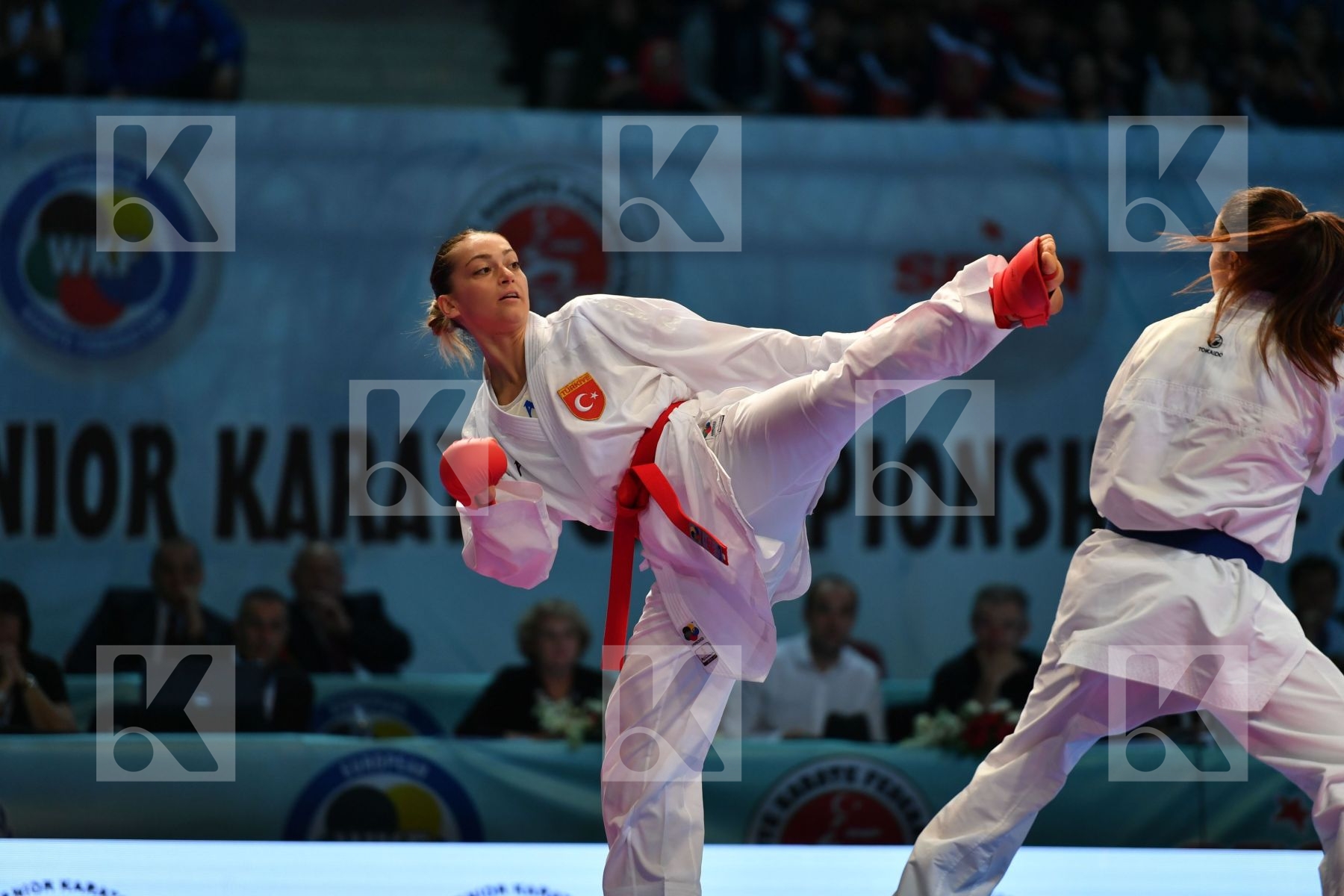 Burucu Hafsa seyda Female kumite -68 kg Quirici Elena Switzerlan