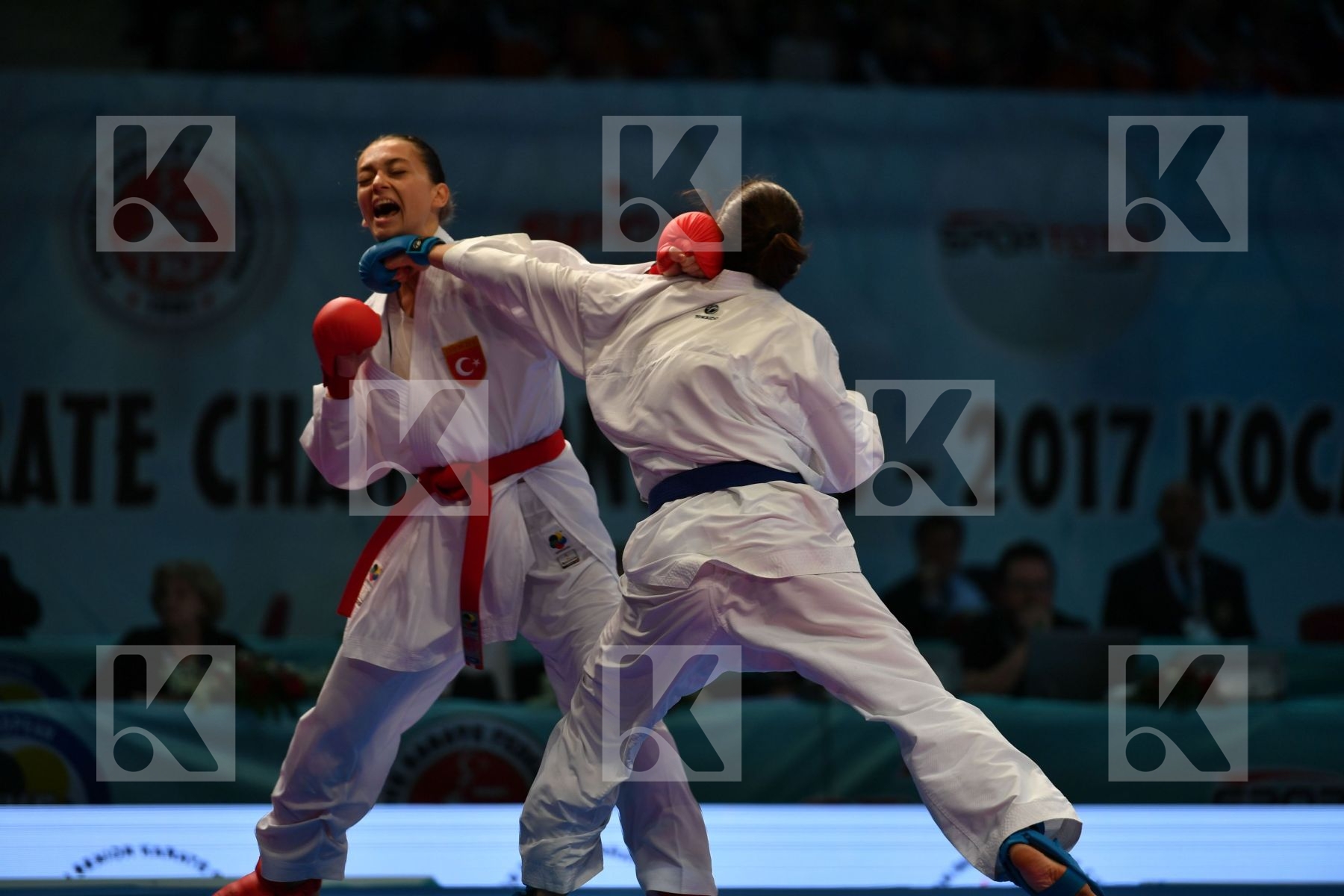 Burucu Hafsa seyda Female kumite -68 kg Quirici Elena Switzerlan