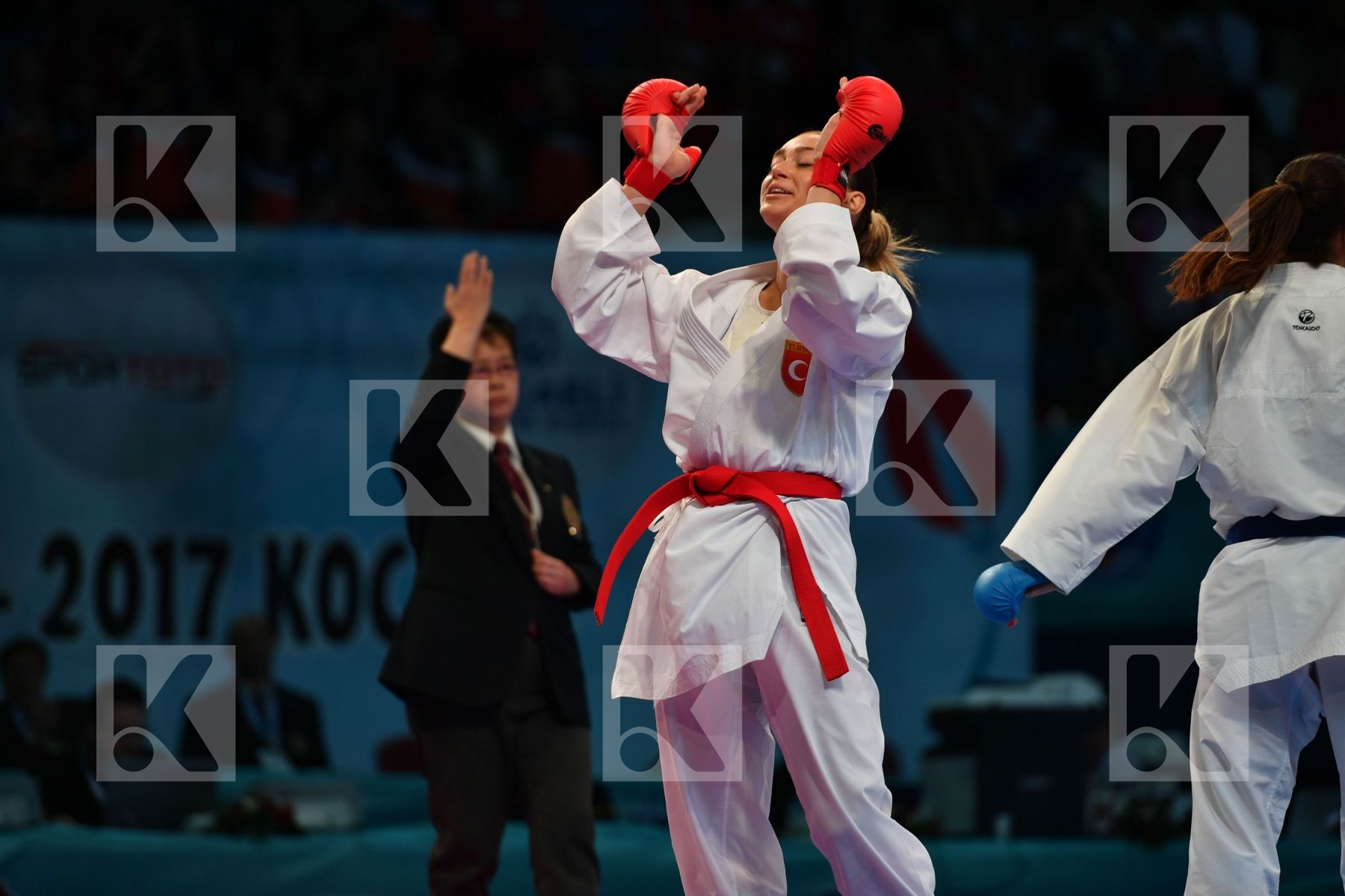 Burucu Hafsa seyda Female kumite -68 kg Quirici Elena Switzerlan
