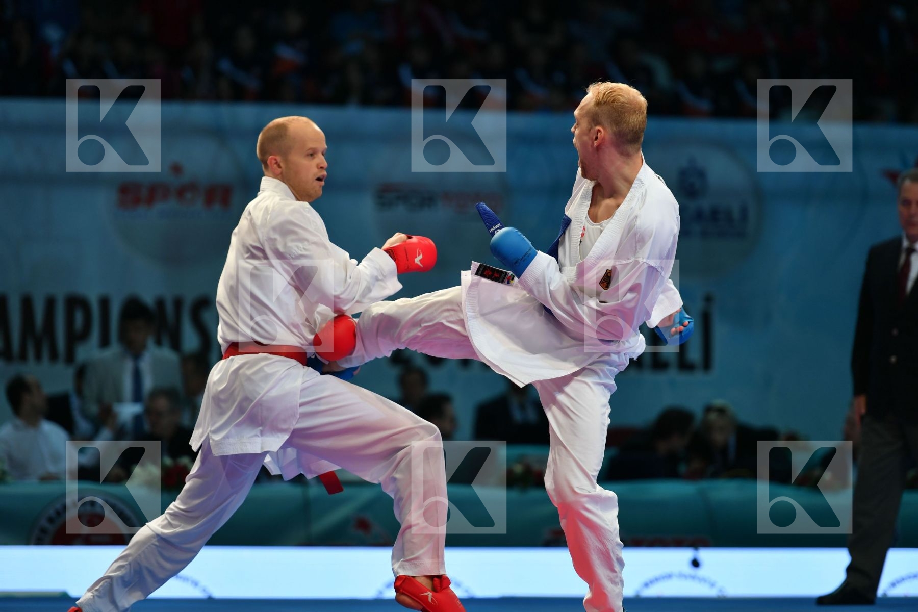 Bitsch Noah Germany Male kumite -84 kg Netherlands Petersen Timo