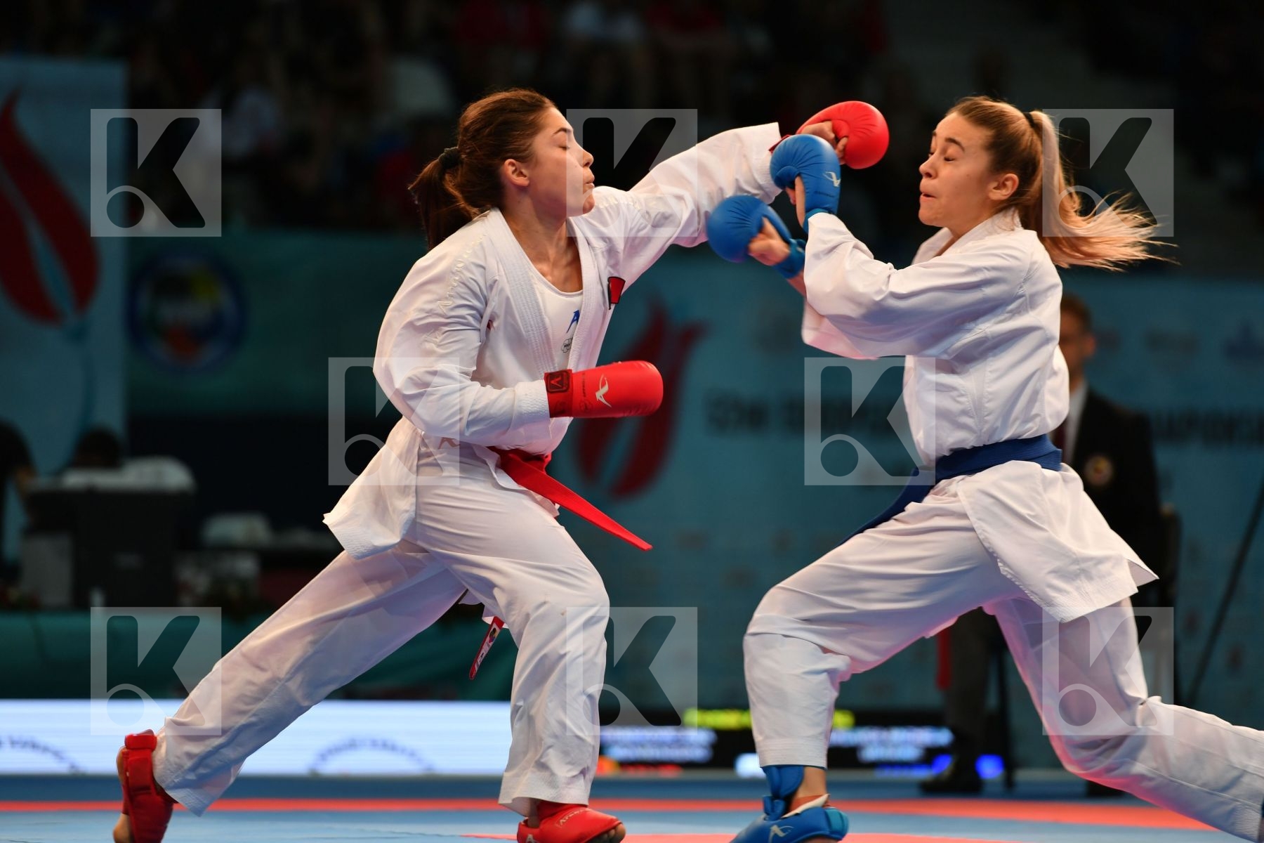 Draskovic Ana Female kumite -55 kg Montenegro Terliuga Anzhelika