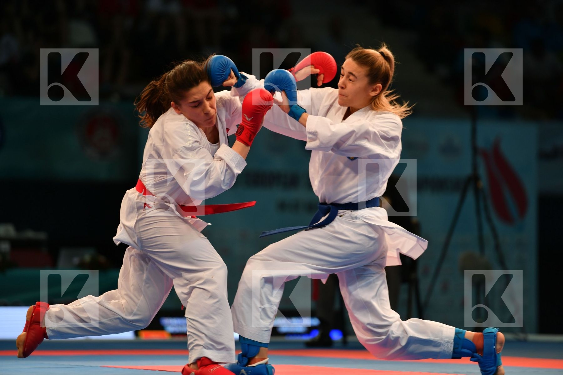 Draskovic Ana Female kumite -55 kg Montenegro Terliuga Anzhelika