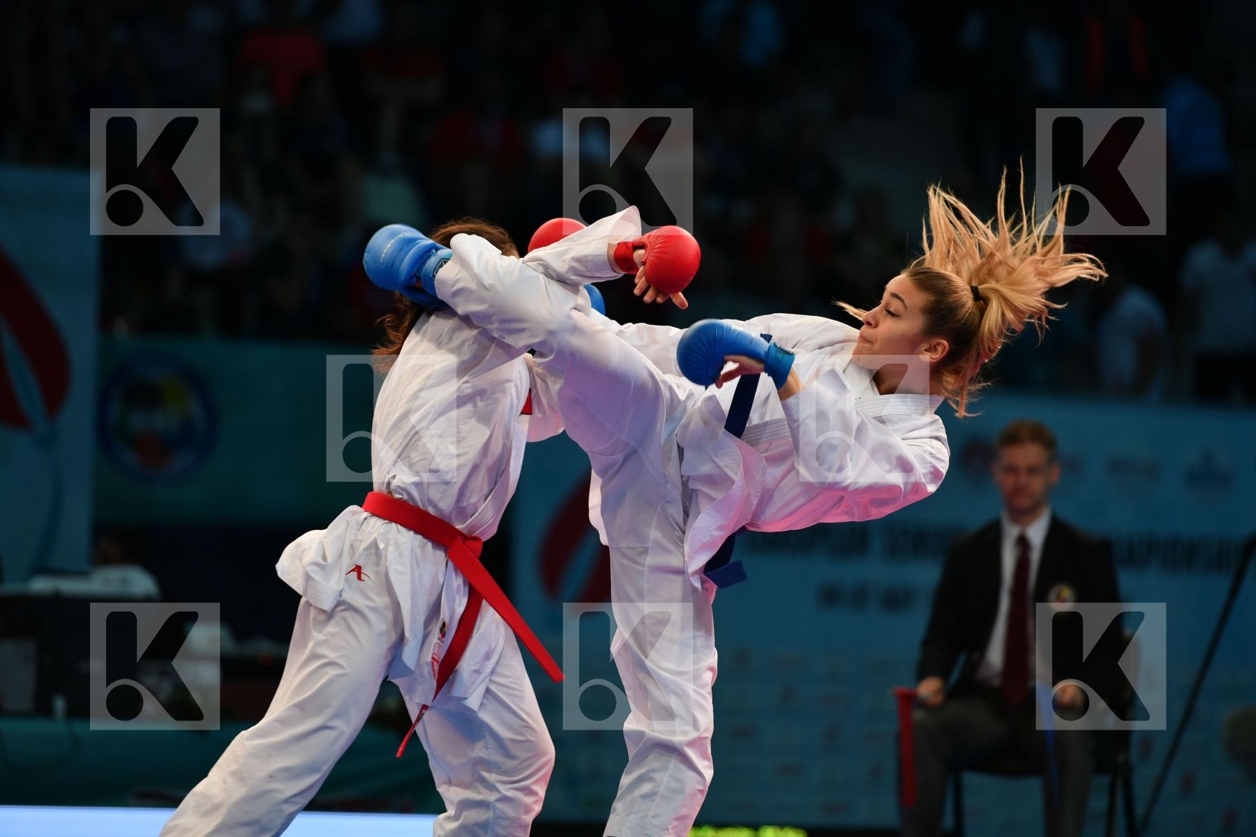 Draskovic Ana Female kumite -55 kg Montenegro Terliuga Anzhelika