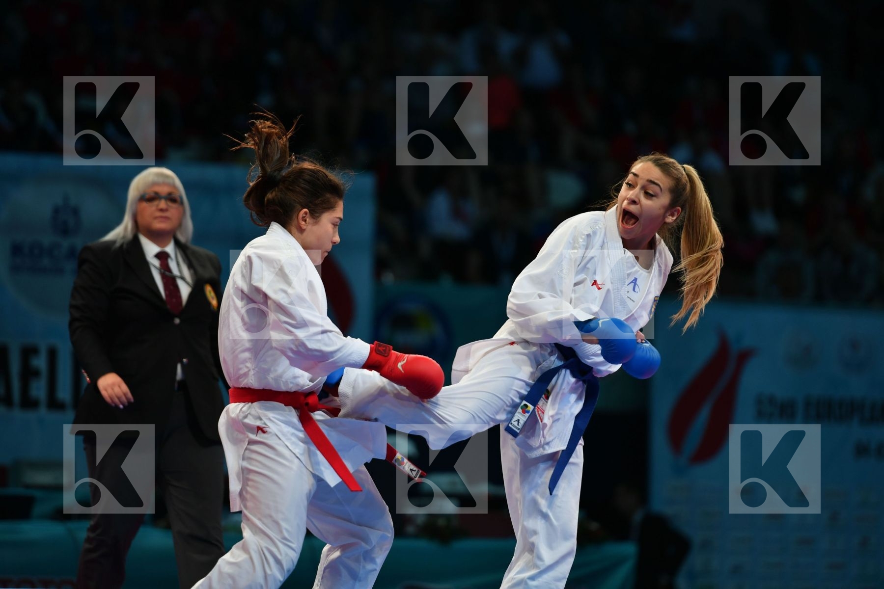 Draskovic Ana Female kumite -55 kg Montenegro Terliuga Anzhelika