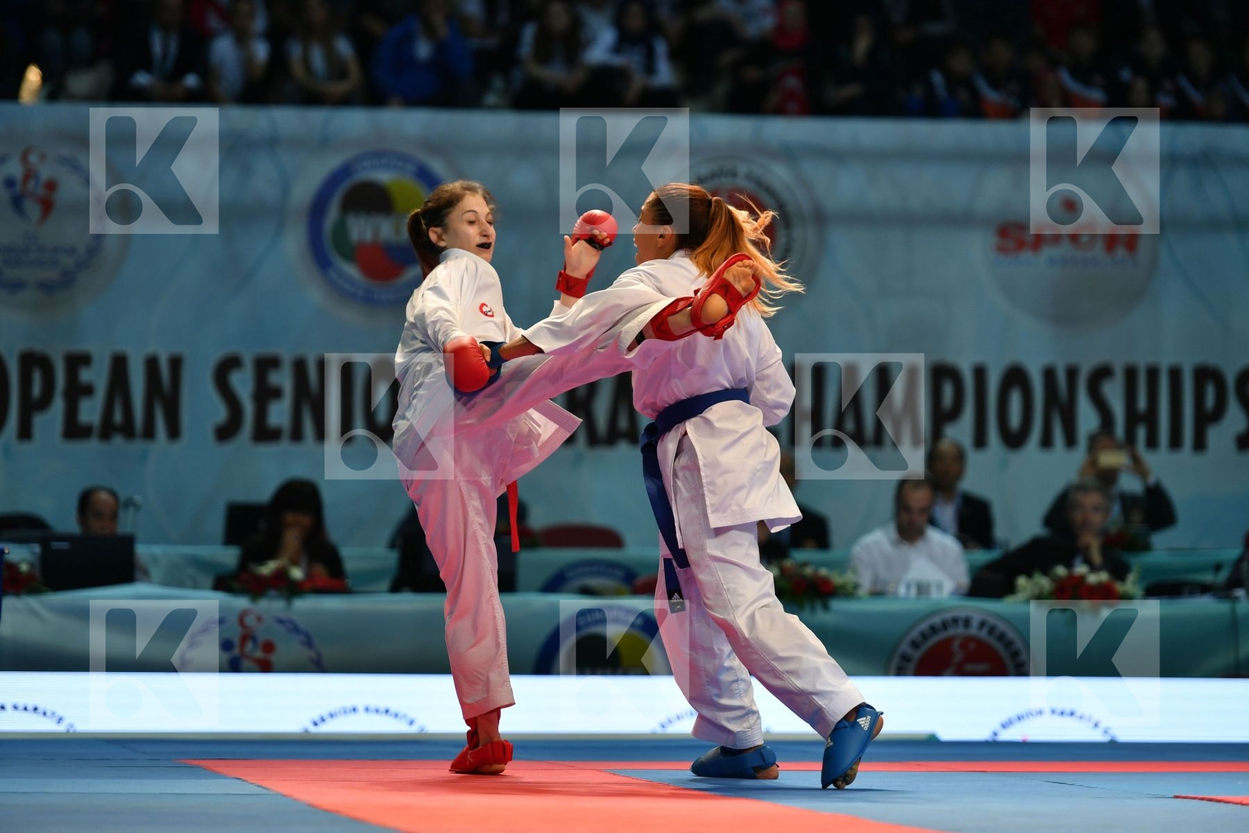 Female kumite -55 kg France Fyr of macedonia Georgieva Jovana Th
