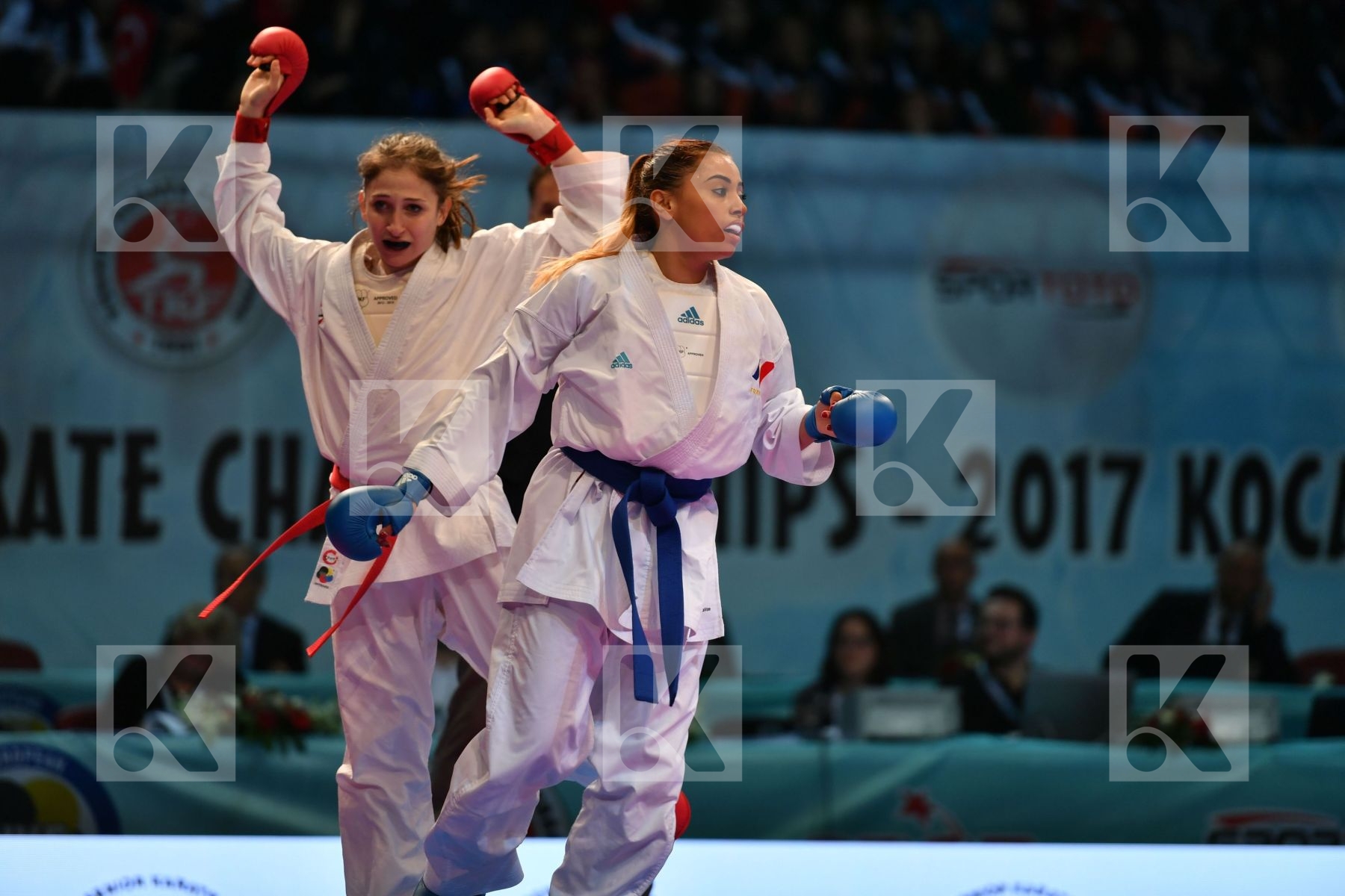 Female kumite -55 kg France Fyr of macedonia Georgieva Jovana Th