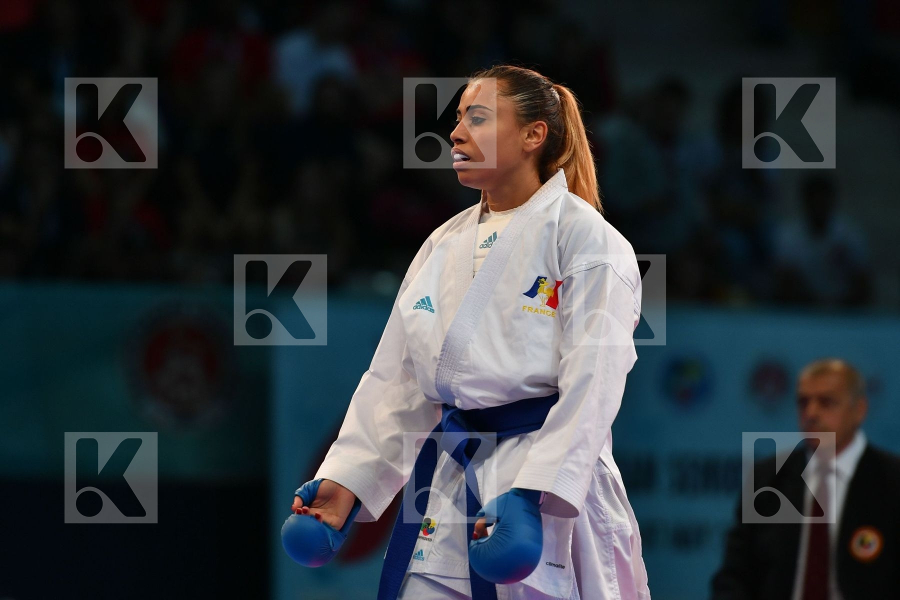 Female kumite -55 kg France Fyr of macedonia Georgieva Jovana Th