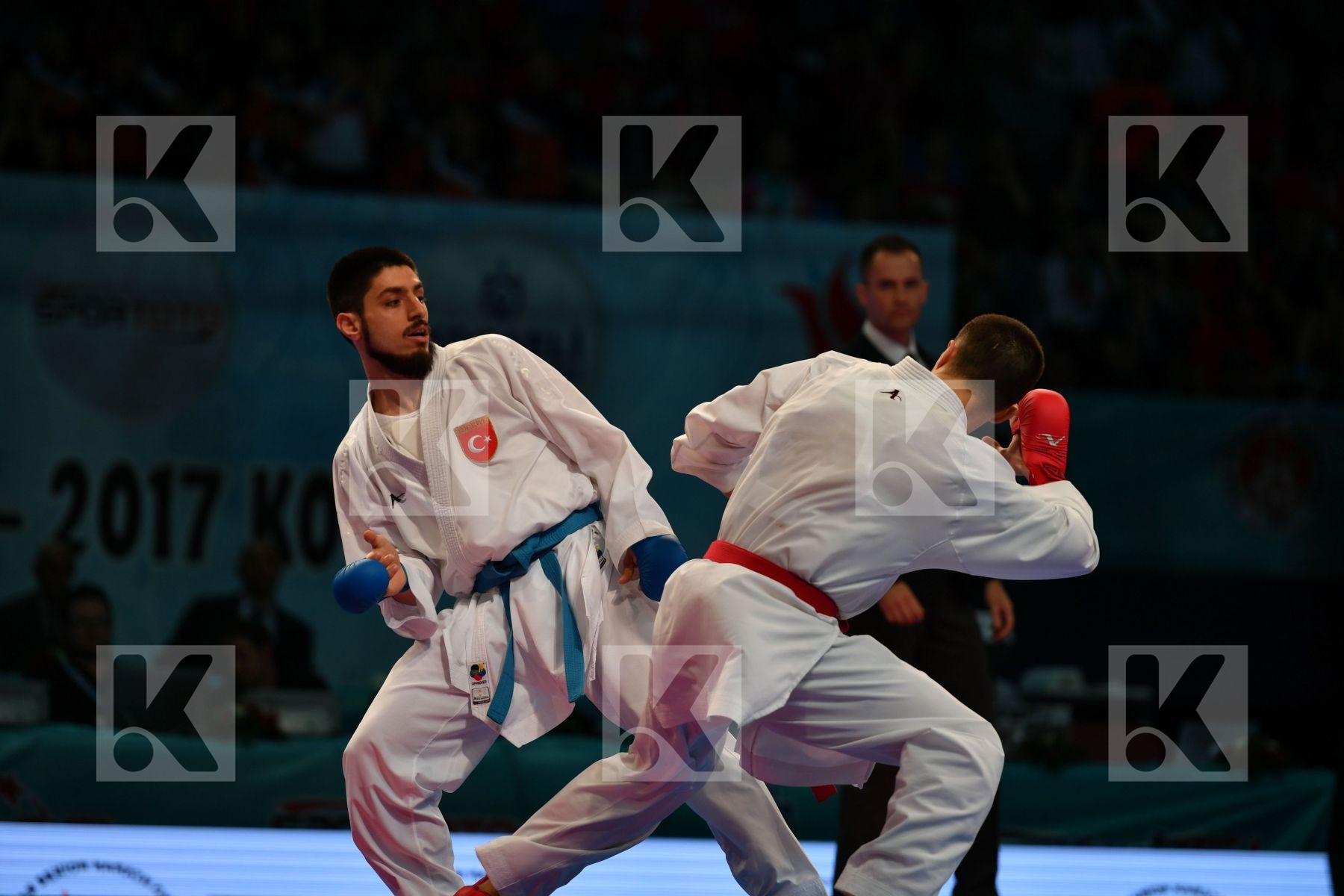 Eltemur Erman Latvia Male kumite -75 kg Sadikovs Ruslans Turkey