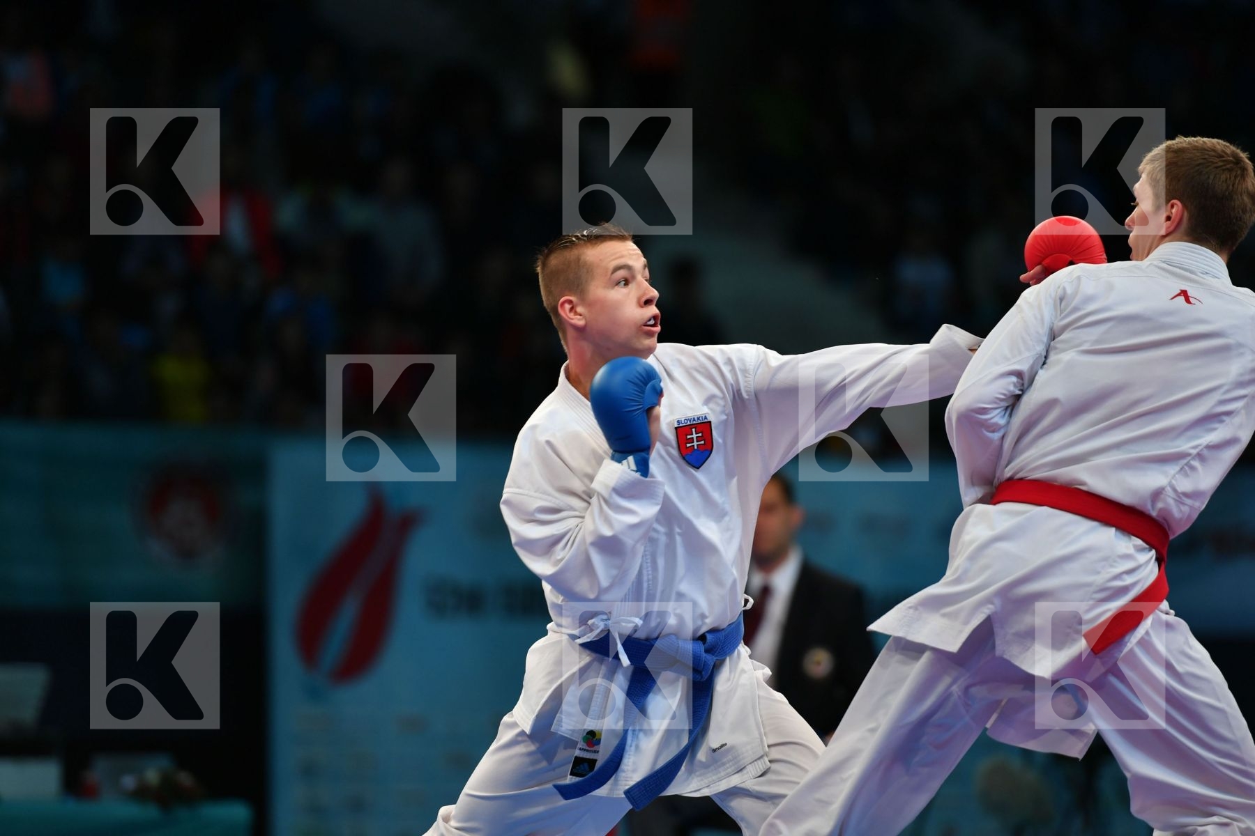 Filipovych Oleg Imrich Dominik Male kumite -60 kg Slovakia Ukrai