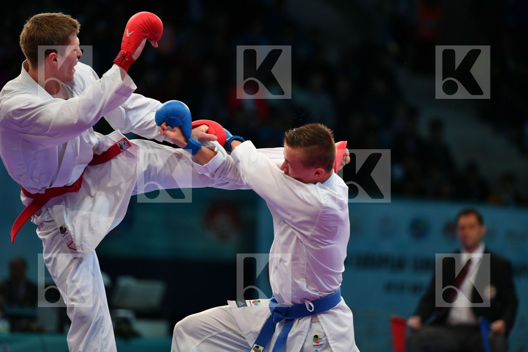 Filipovych Oleg Imrich Dominik Male kumite -60 kg Slovakia Ukrai