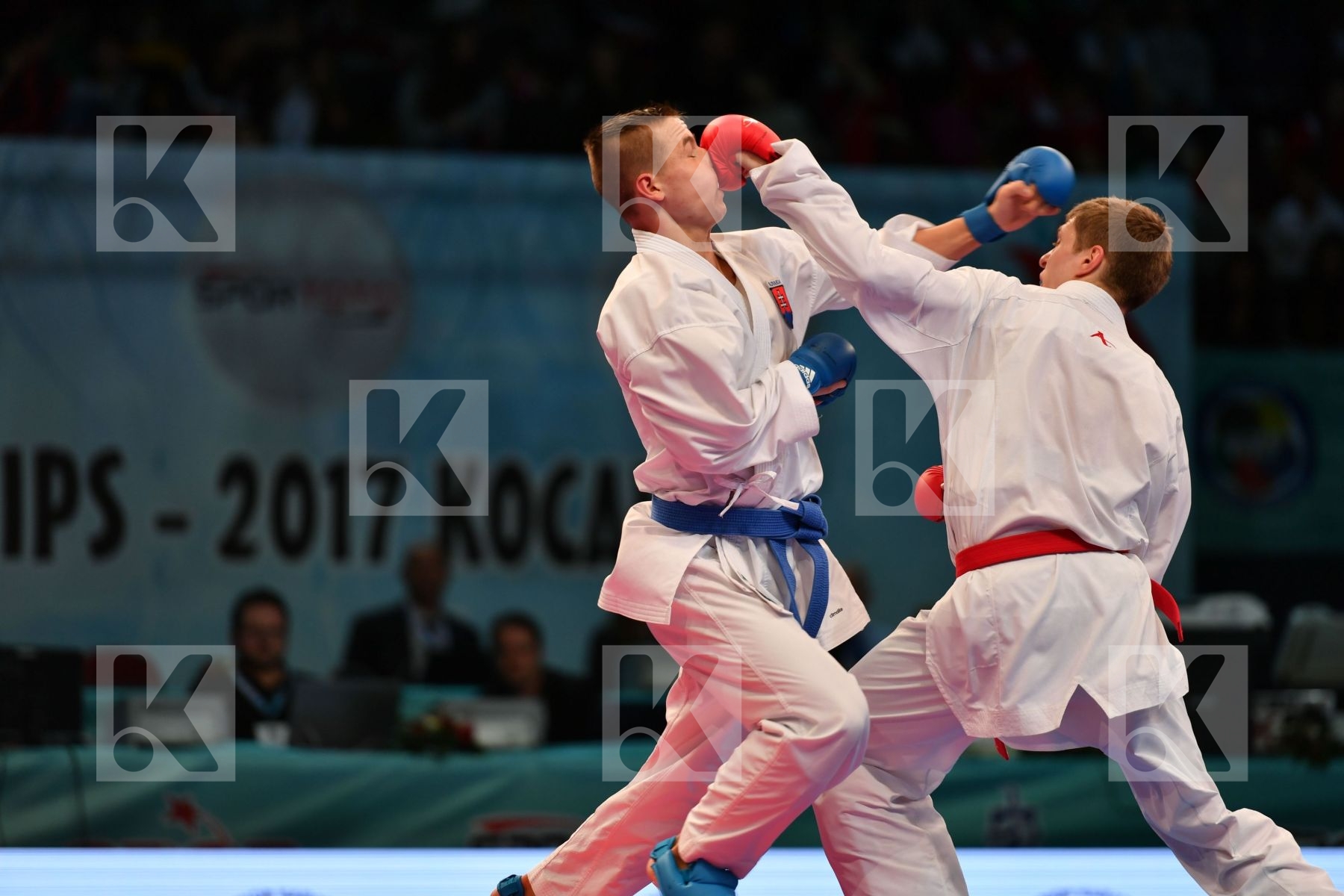 Filipovych Oleg Imrich Dominik Male kumite -60 kg Slovakia Ukrai