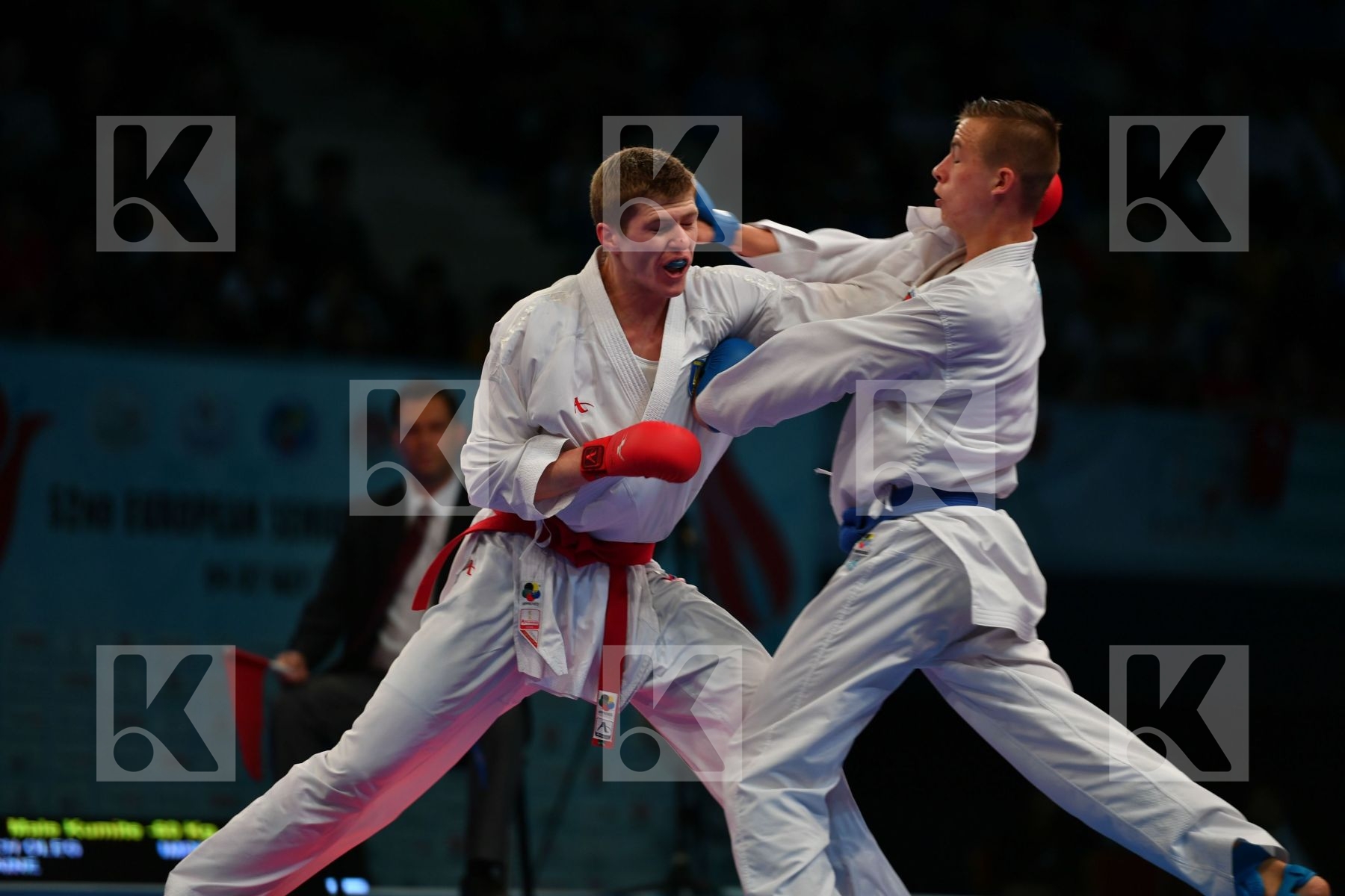 Filipovych Oleg Imrich Dominik Male kumite -60 kg Slovakia Ukrai