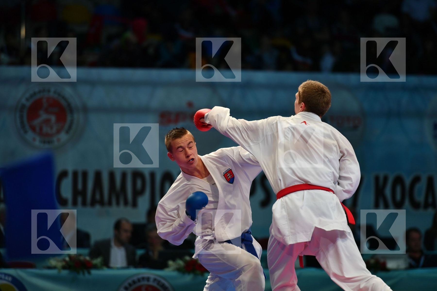 Filipovych Oleg Imrich Dominik Male kumite -60 kg Slovakia Ukrai