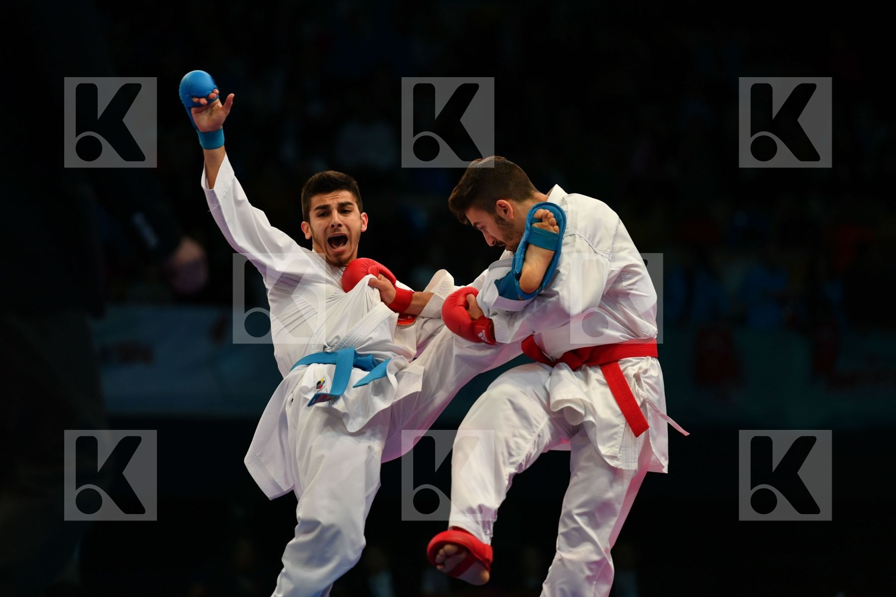Crescenzo Angelo Italy Male kumite -60 kg Samdan Eray Turkey