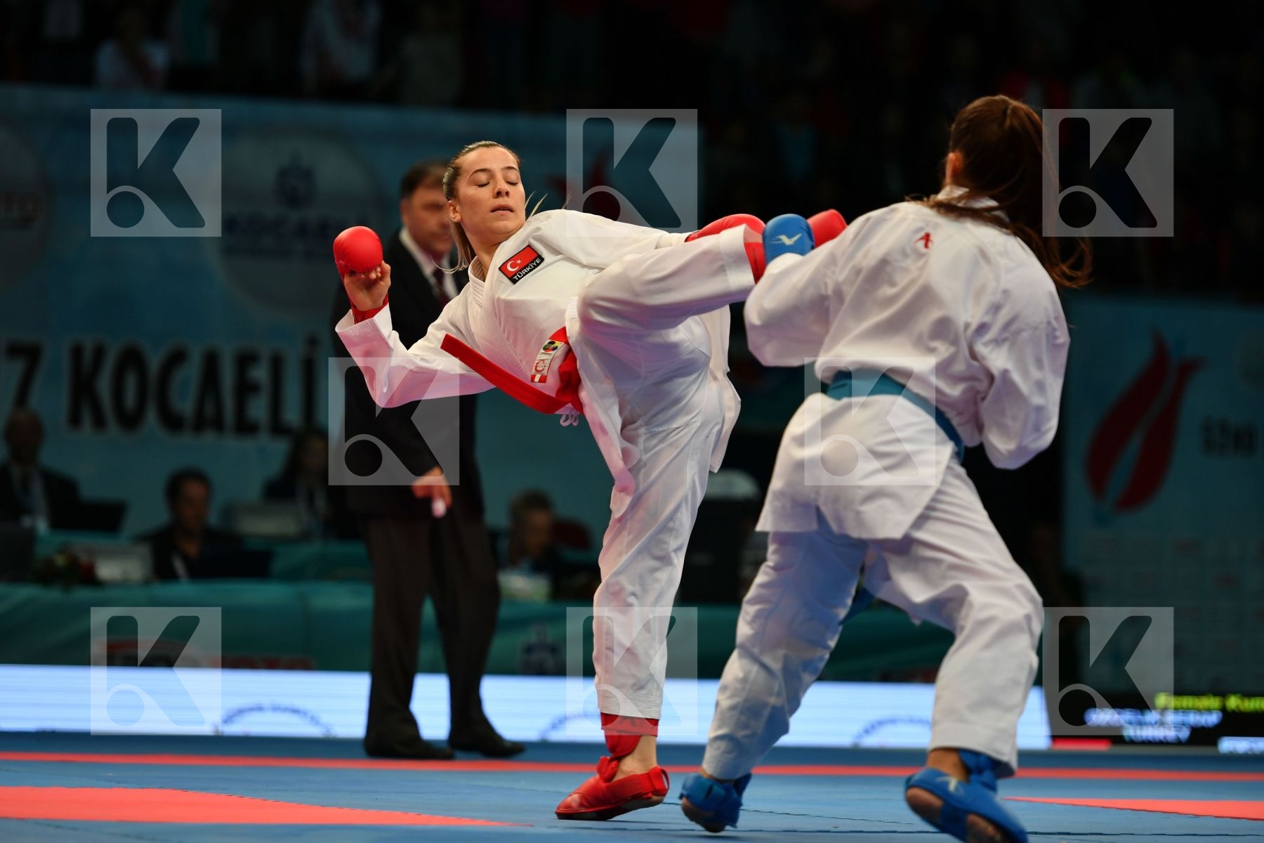 Female kumite -50 kg Fyr of macedonia Ozcelik Serap Radichevska