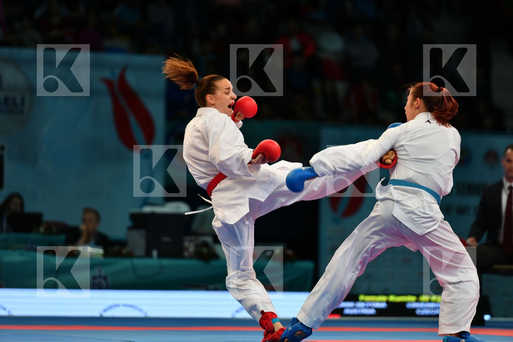 Austria Crhonkova Adriana Czech republic Female kumite -50 kg Pl