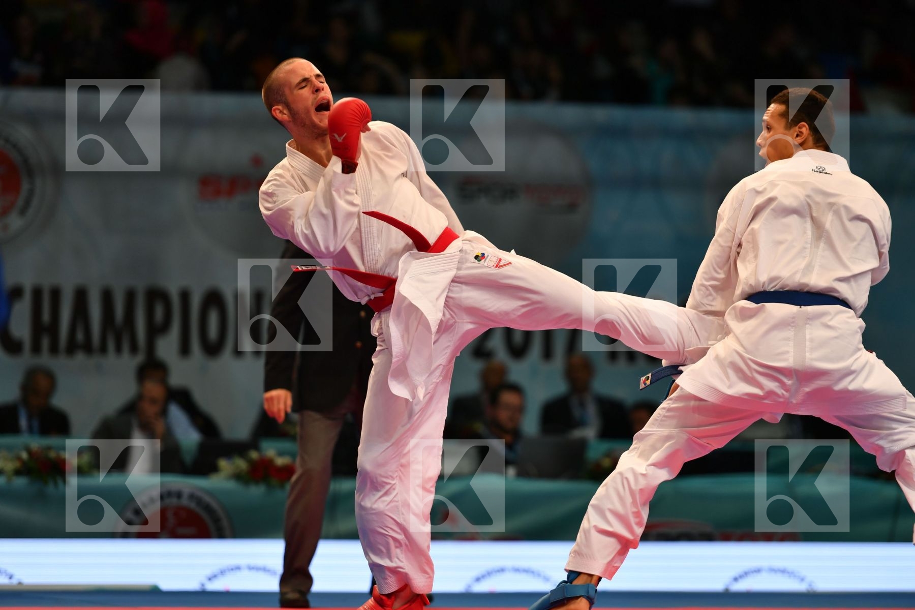 Hodzic Mario Hungary Male kumite -67 kg Montenegro Tadissi Yves
